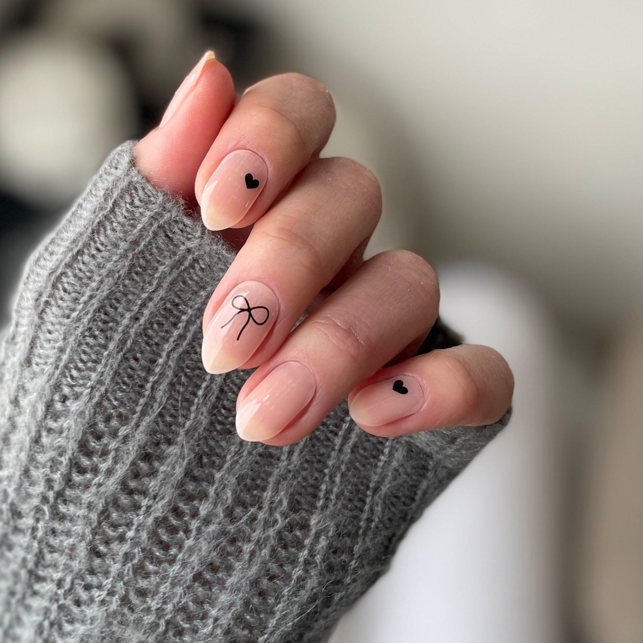 Love Knot | Super Jellies DIY Hard Semi Cured Gel Nail Wraps