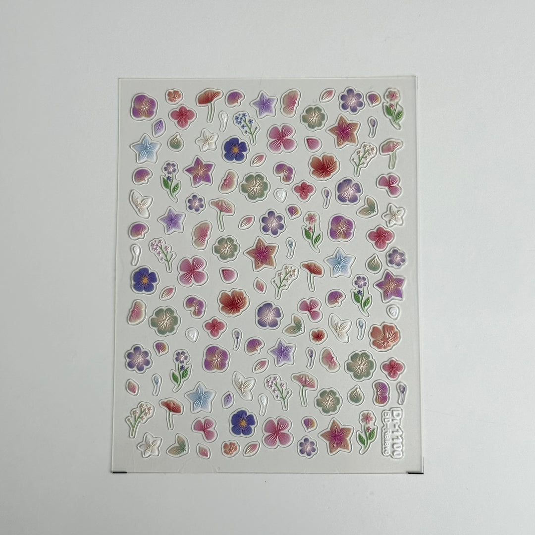 Lovely Leaves PLAY Nail Art Sticker