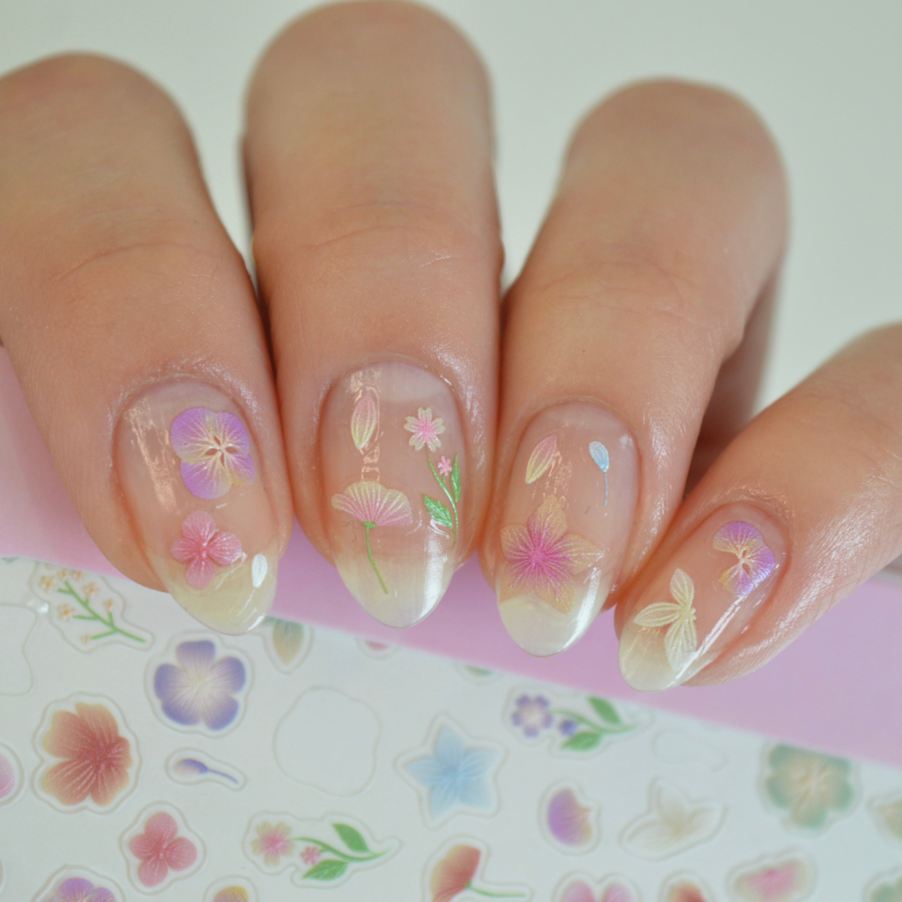 Lovely Leaves PLAY Nail Art Sticker