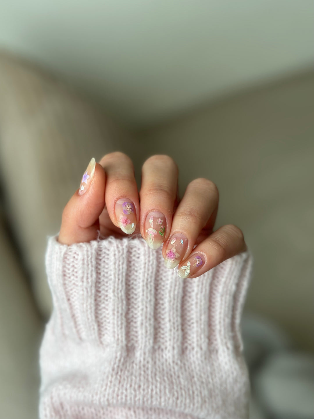 Lovely Leaves PLAY Nail Art Sticker