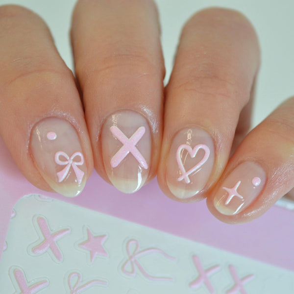 Love Note Nail Art Sticker