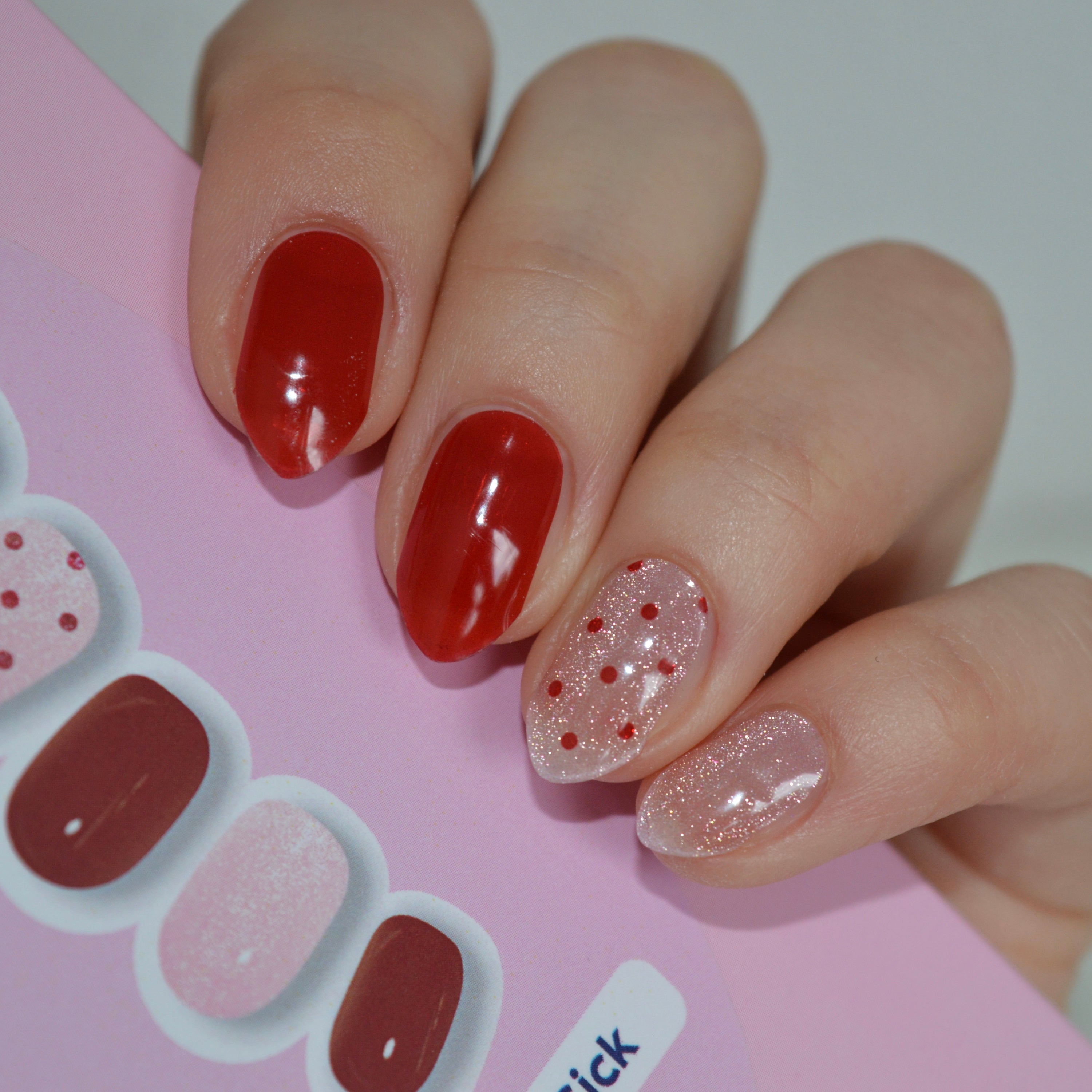 Love Sick | Super Jellies DIY Hard Semi Cured Gel Nail Wraps