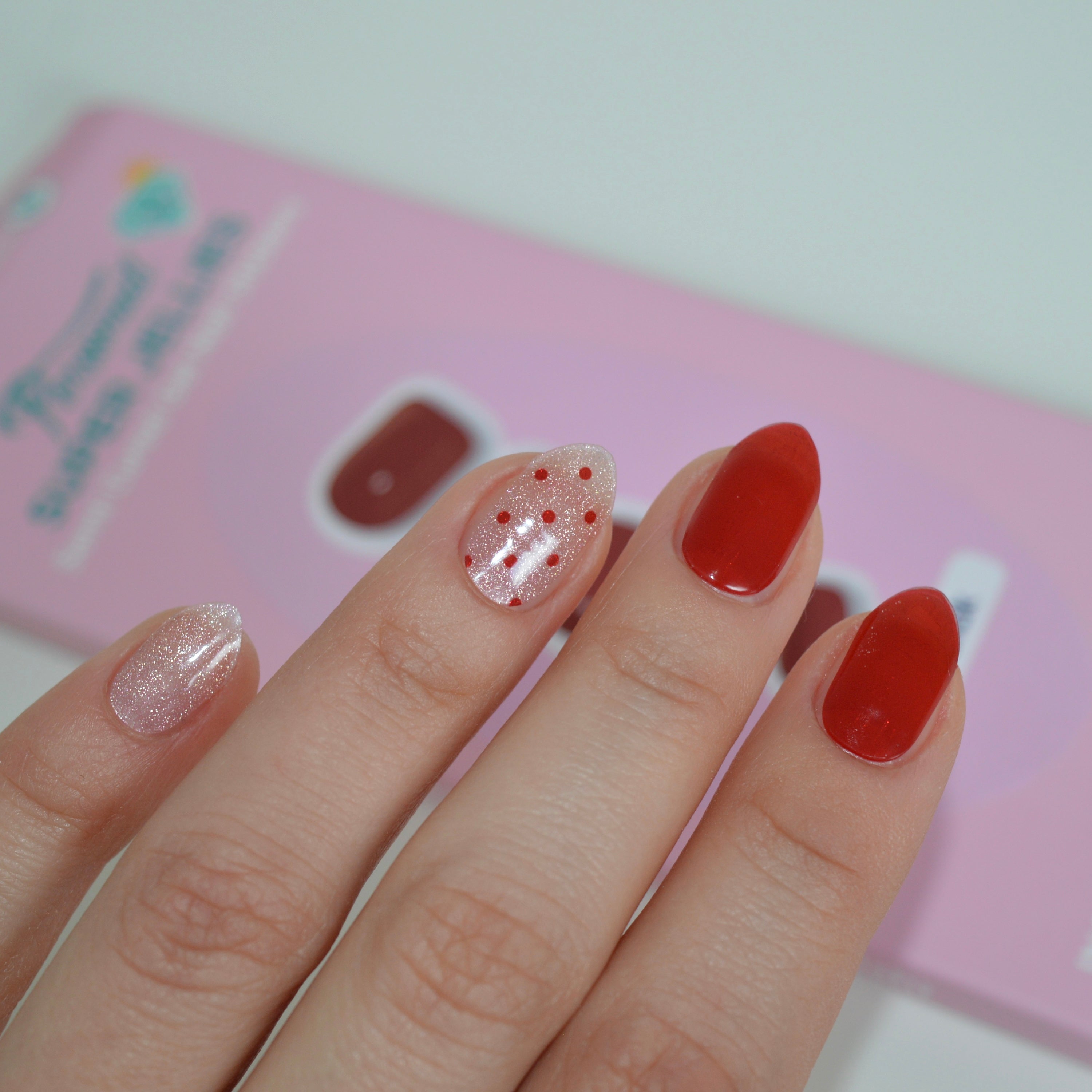 Love Sick | Super Jellies DIY Hard Semi Cured Gel Nail Wraps