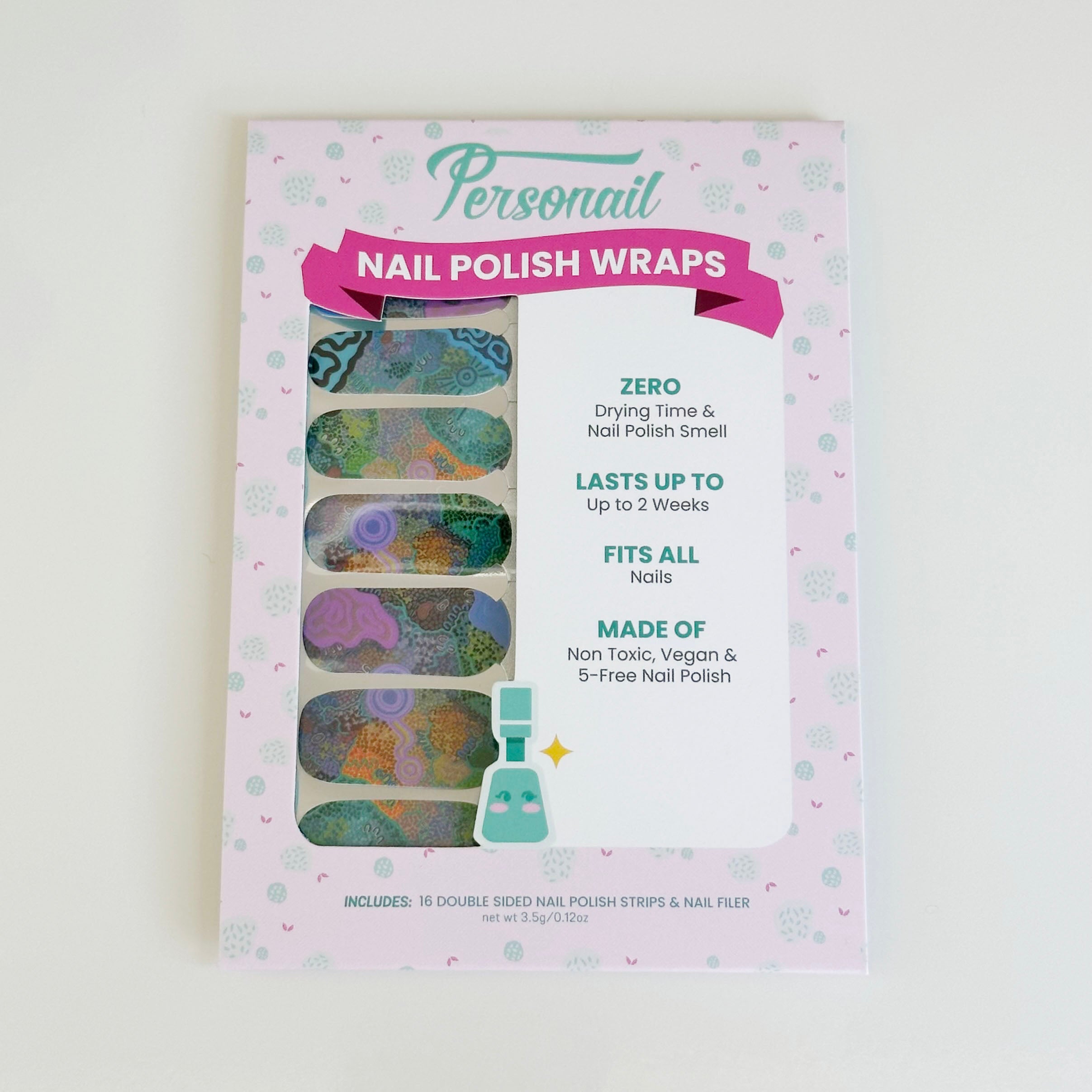 Magali Biik (This land) x Luruk In | Nail Polish Wraps