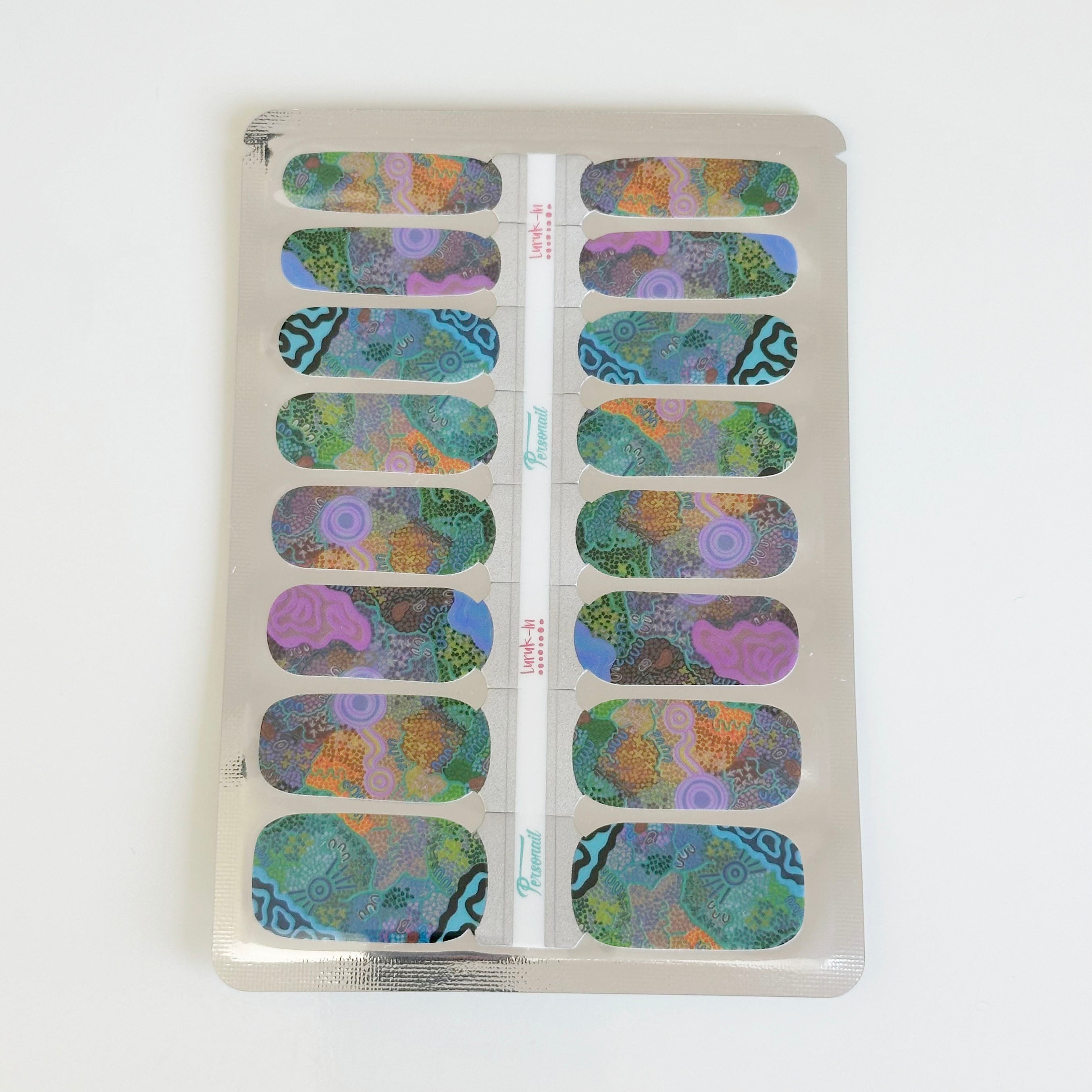 Magali Biik (This land) x Luruk In | Nail Polish Wraps