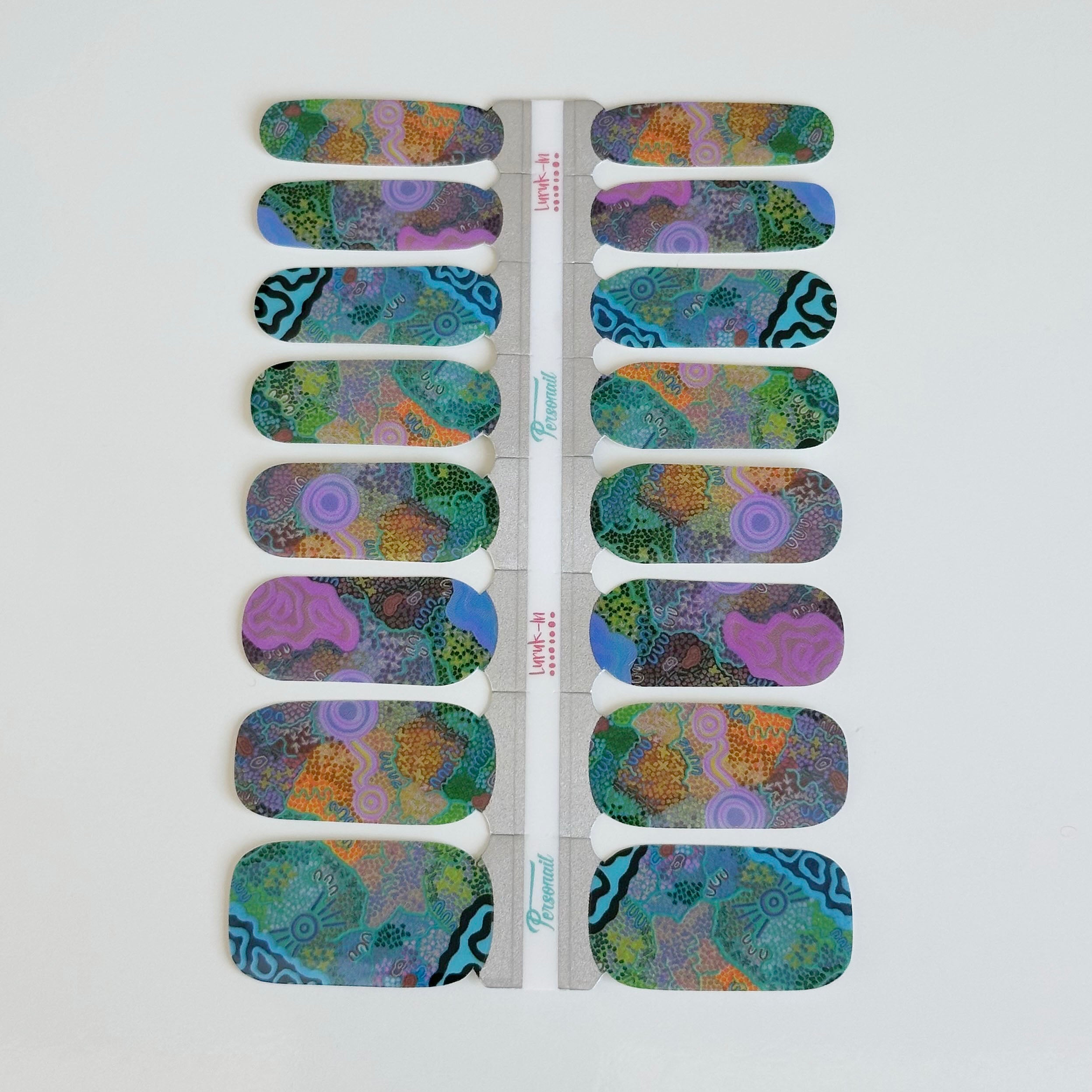 Magali Biik (This land) x Luruk In | Nail Polish Wraps