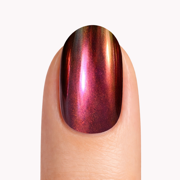 Metallic Red | Super Jellies DIY Hard Semi Cured Gel Nail Wraps