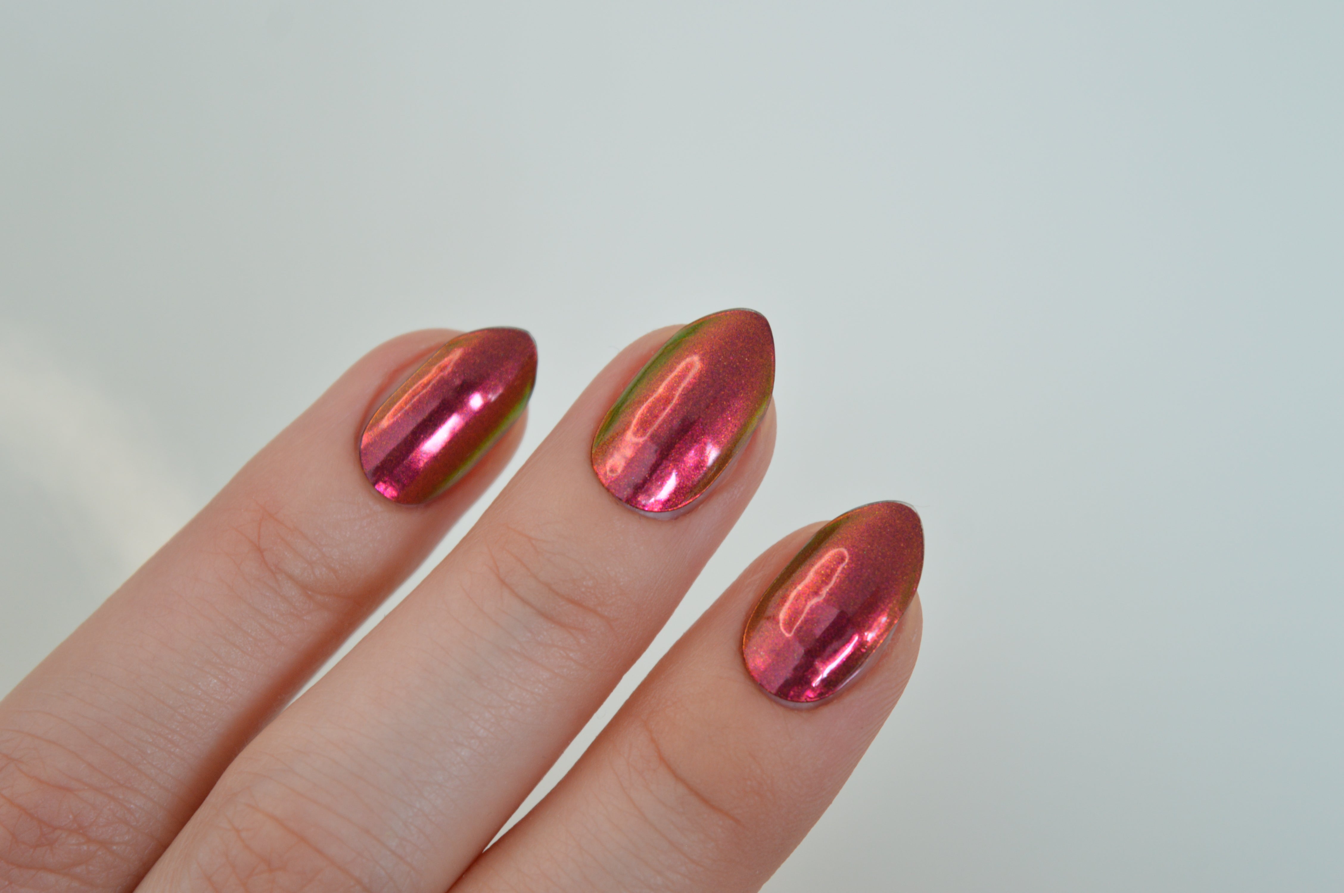 Metallic Red | Super Jellies DIY Hard Semi Cured Gel Nail Wraps