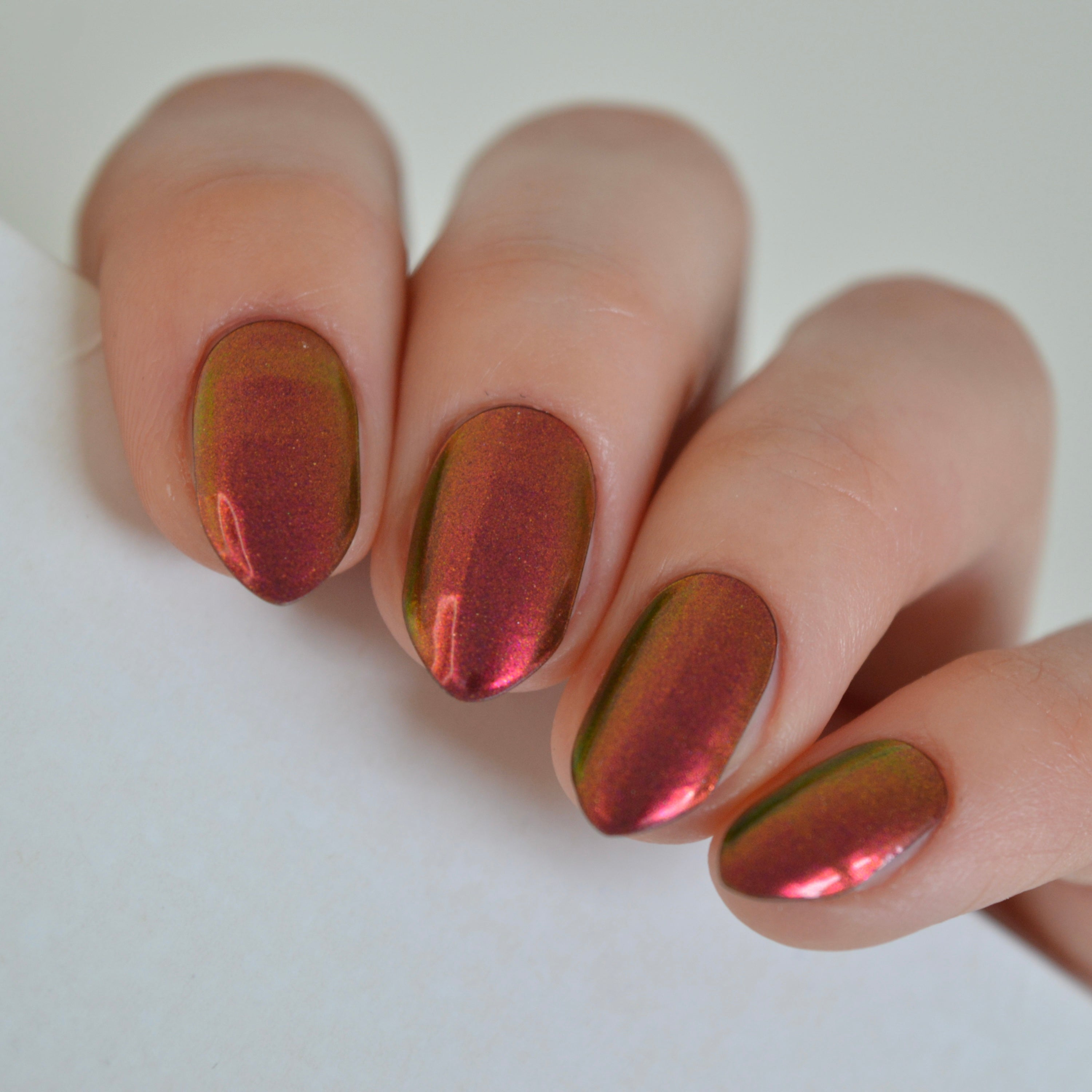 Metallic Red | Super Jellies DIY Hard Semi Cured Gel Nail Wraps