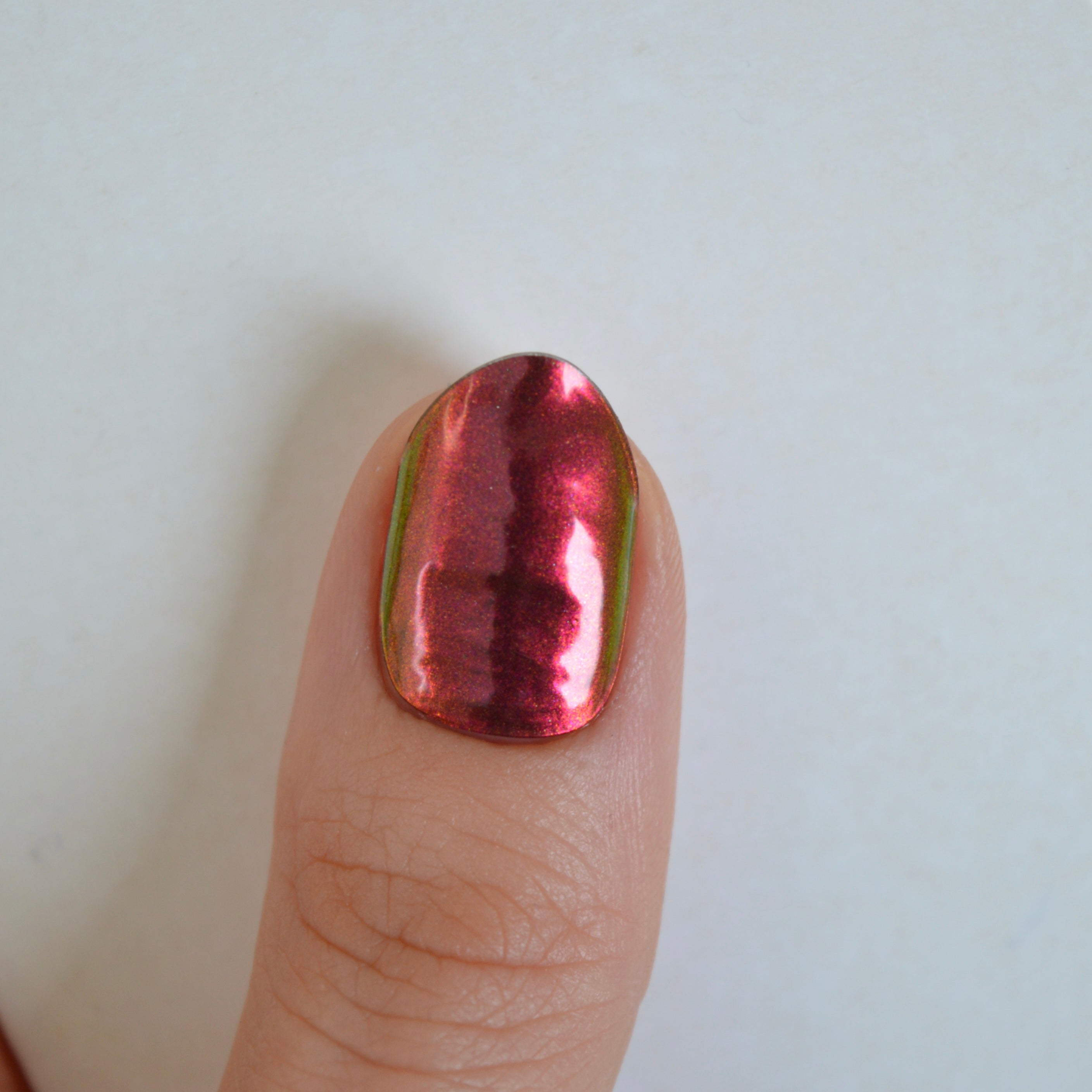 Metallic Red | Super Jellies DIY Hard Semi Cured Gel Nail Wraps