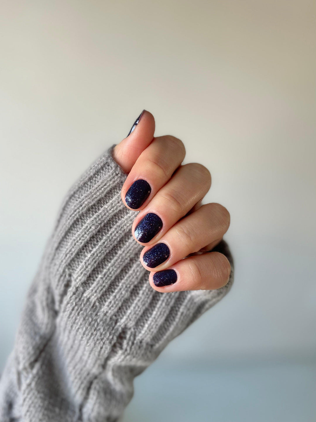 Midnights (Eras Tour) | Dark Blue Cat Eye Nail Polish Wrap