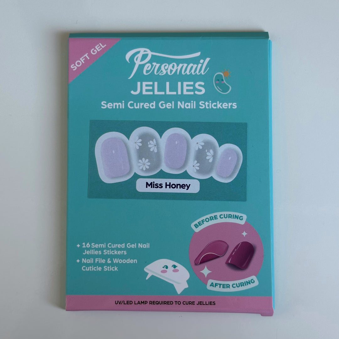 Miss Honey | Jellies DIY Soft Semi Cured Gel Nail Wraps