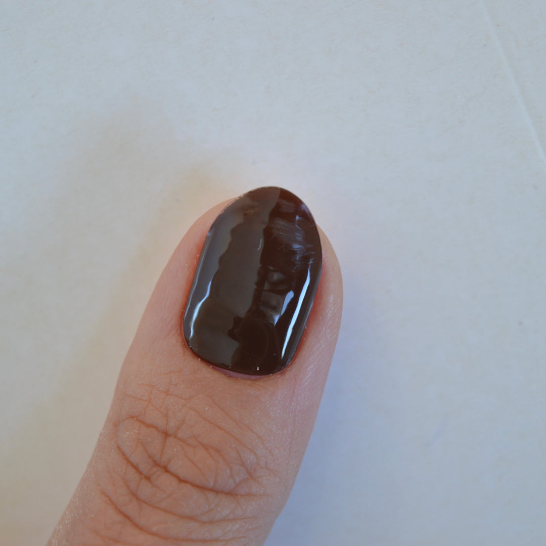 Mocha | Super Jellies DIY Hard Semi Cured Gel Nail Wraps