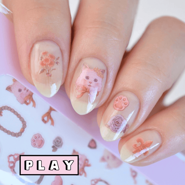 Moink PLAY Nail Art Sticker