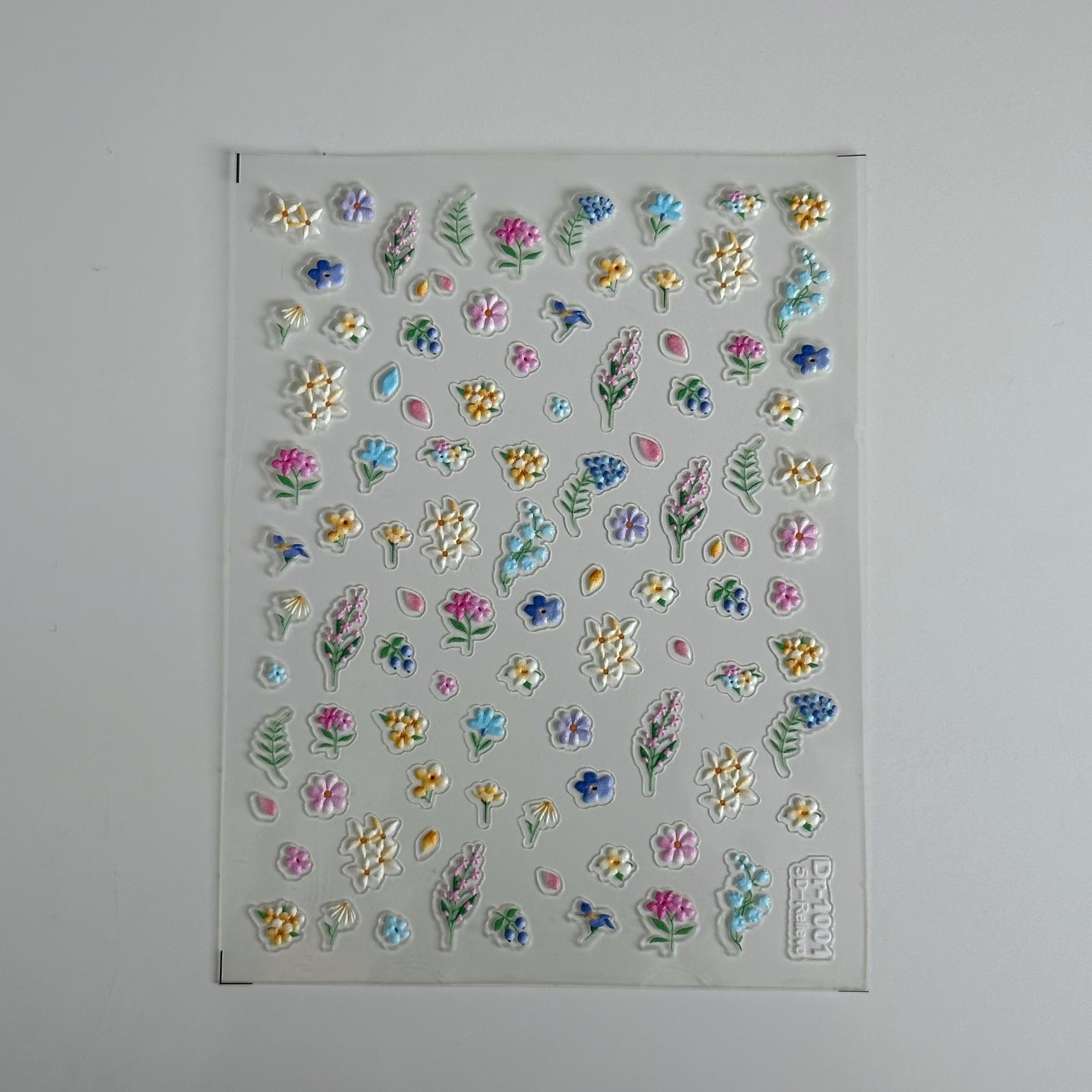 More Florals Nail Art Sticker