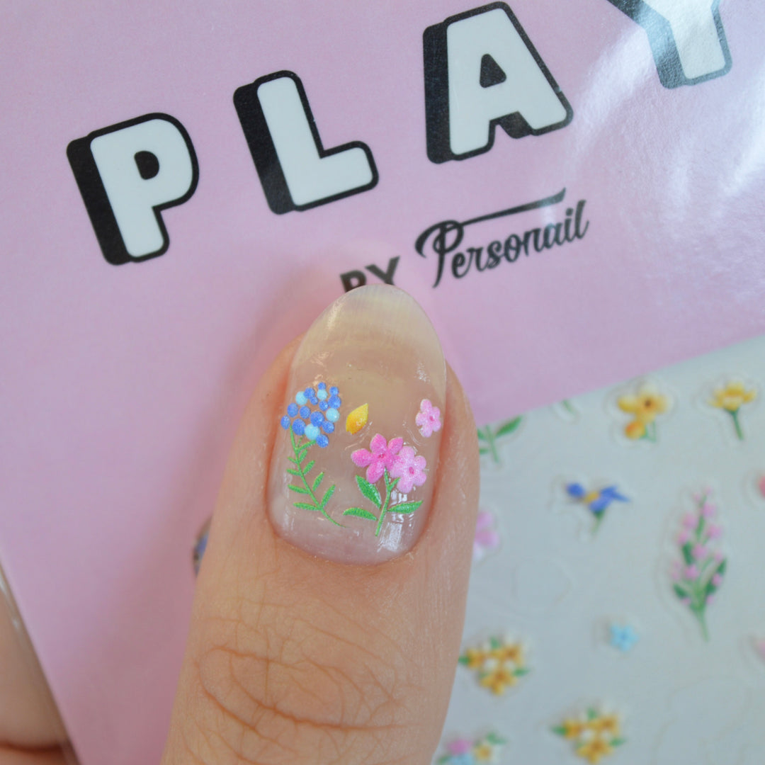 More Florals Nail Art Sticker