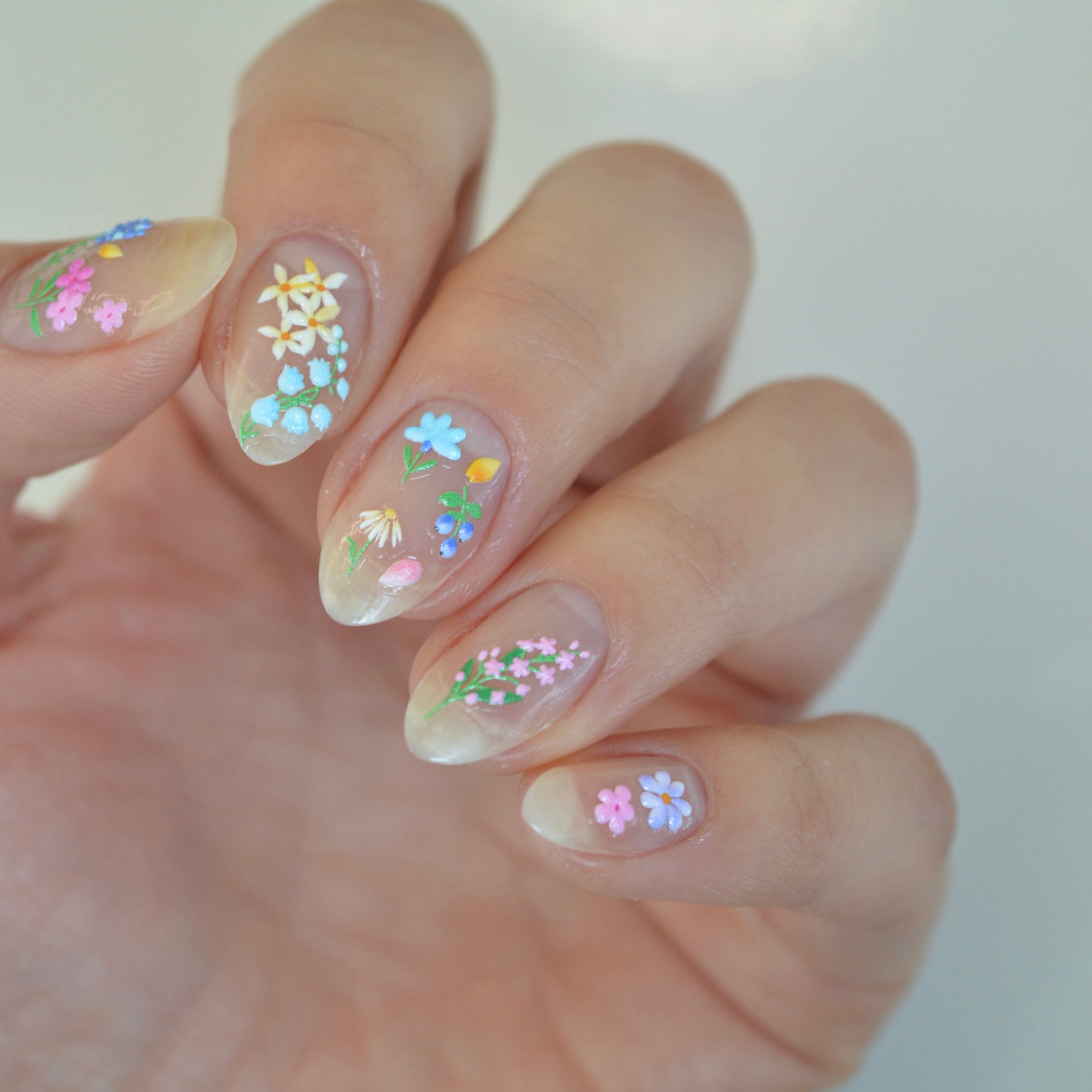 More Florals Nail Art Sticker