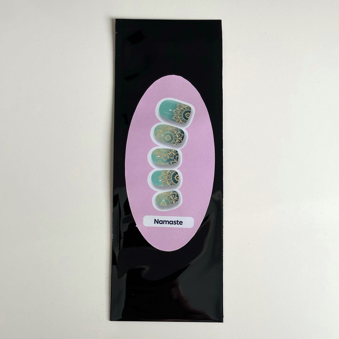 Namaste | Super Jellies DIY Hard Semi Cured Gel Nail Wraps