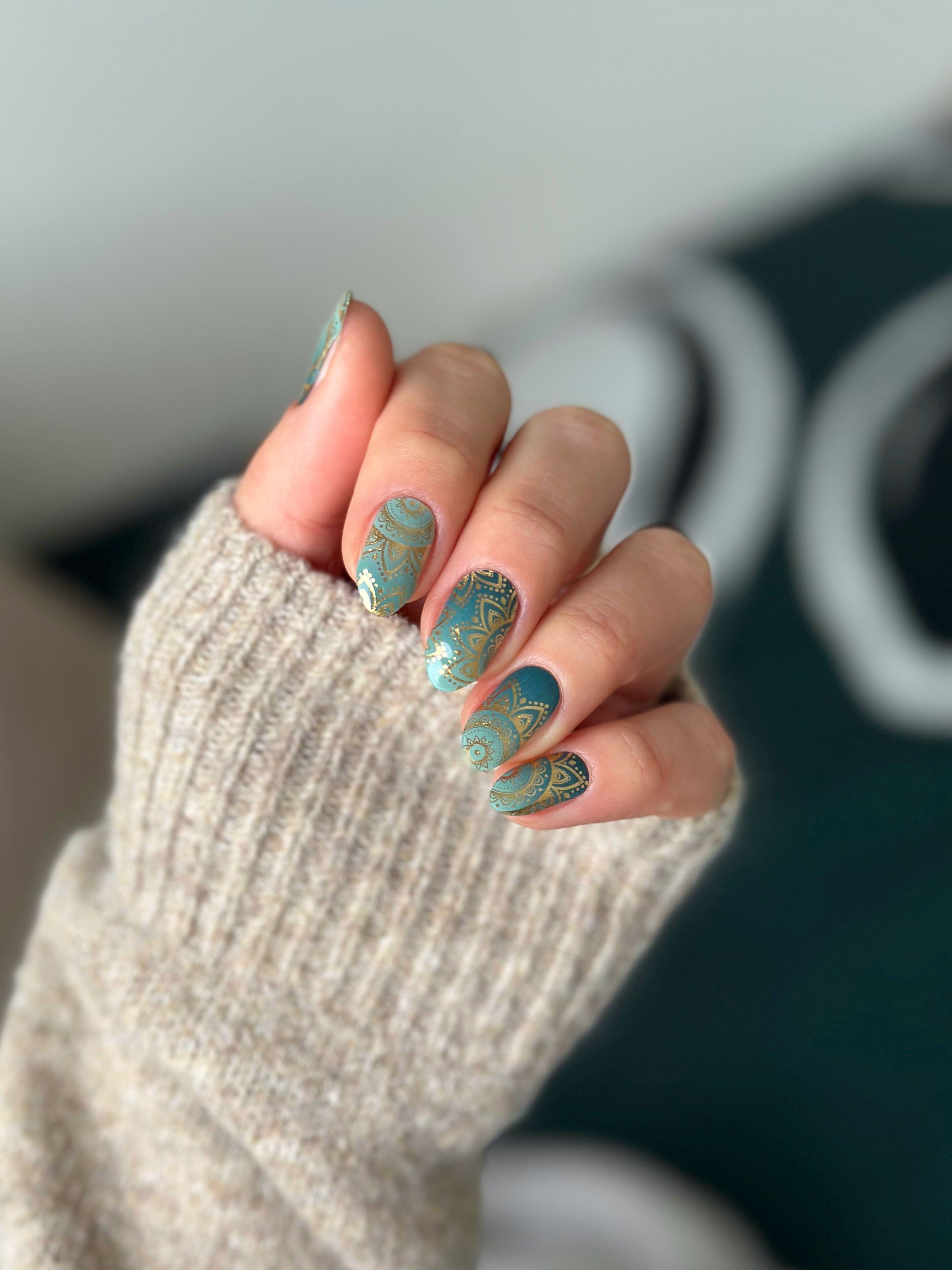 Namaste | Super Jellies DIY Hard Semi Cured Gel Nail Wraps