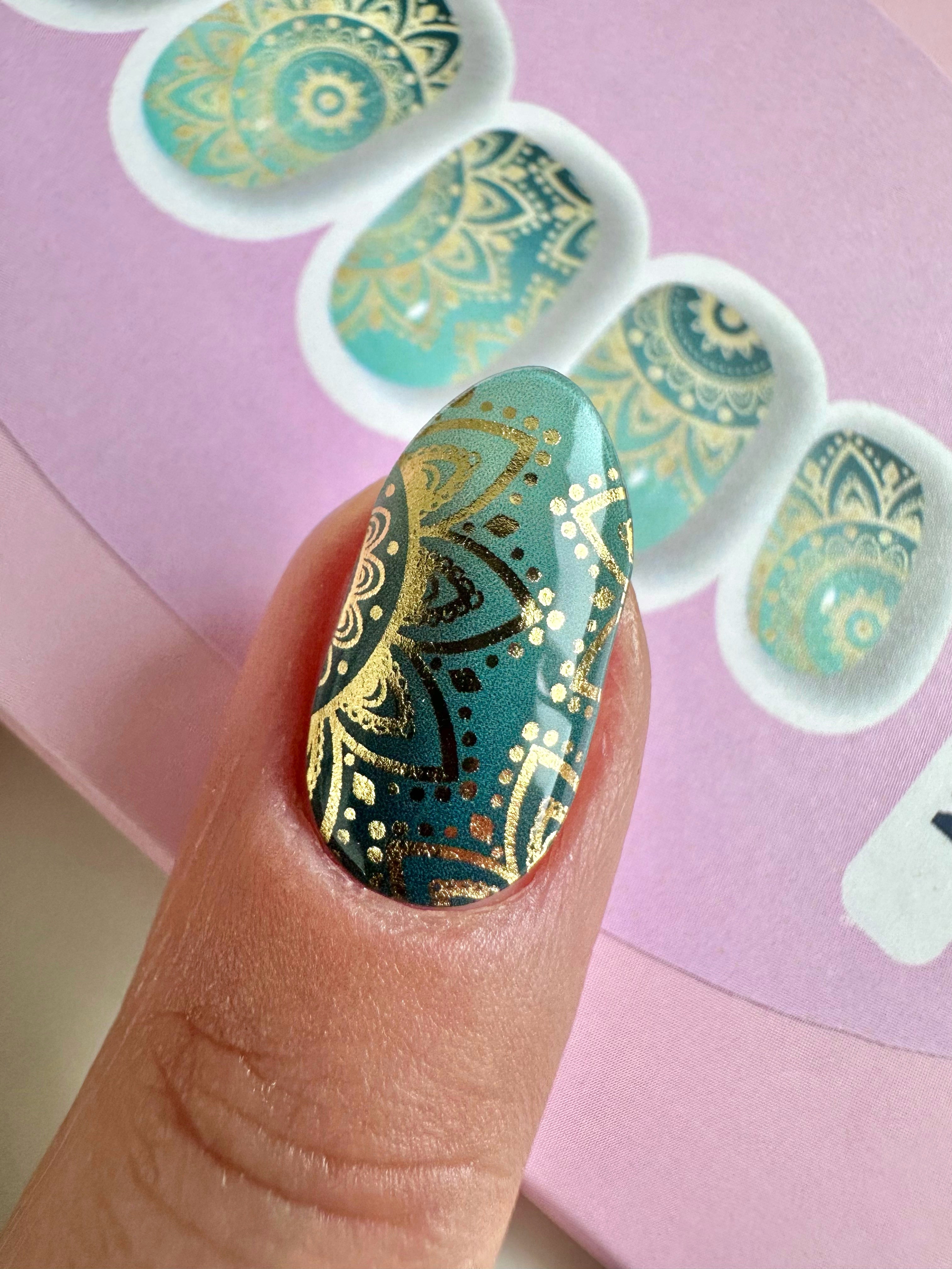 Namaste | Super Jellies DIY Hard Semi Cured Gel Nail Wraps