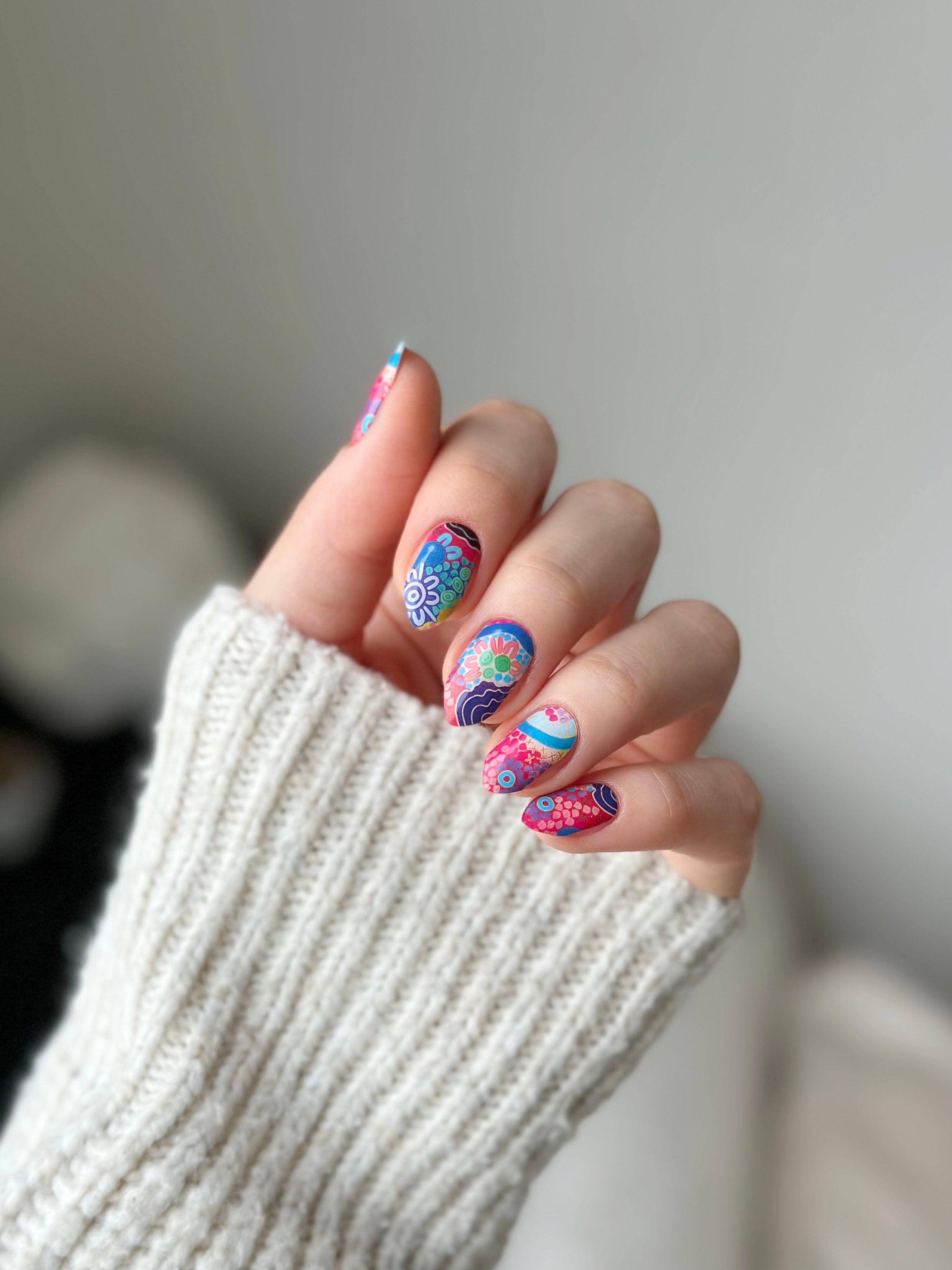 Nawu (Far Country) x Luruk In | Super Jellies DIY Hard Semi Cured Gel Nail Wraps