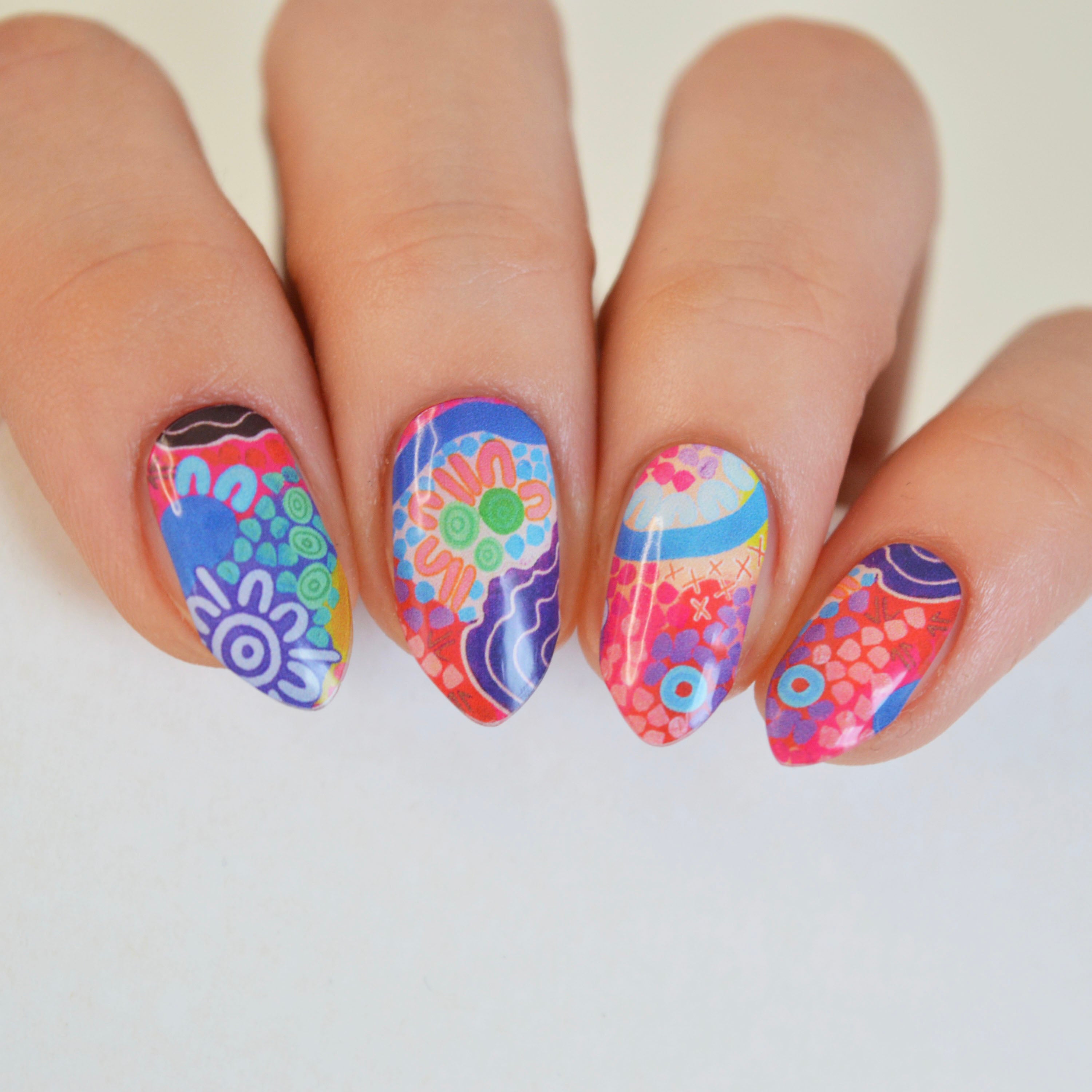 Nawu (Far Country) x Luruk In | Super Jellies DIY Hard Semi Cured Gel Nail Wraps