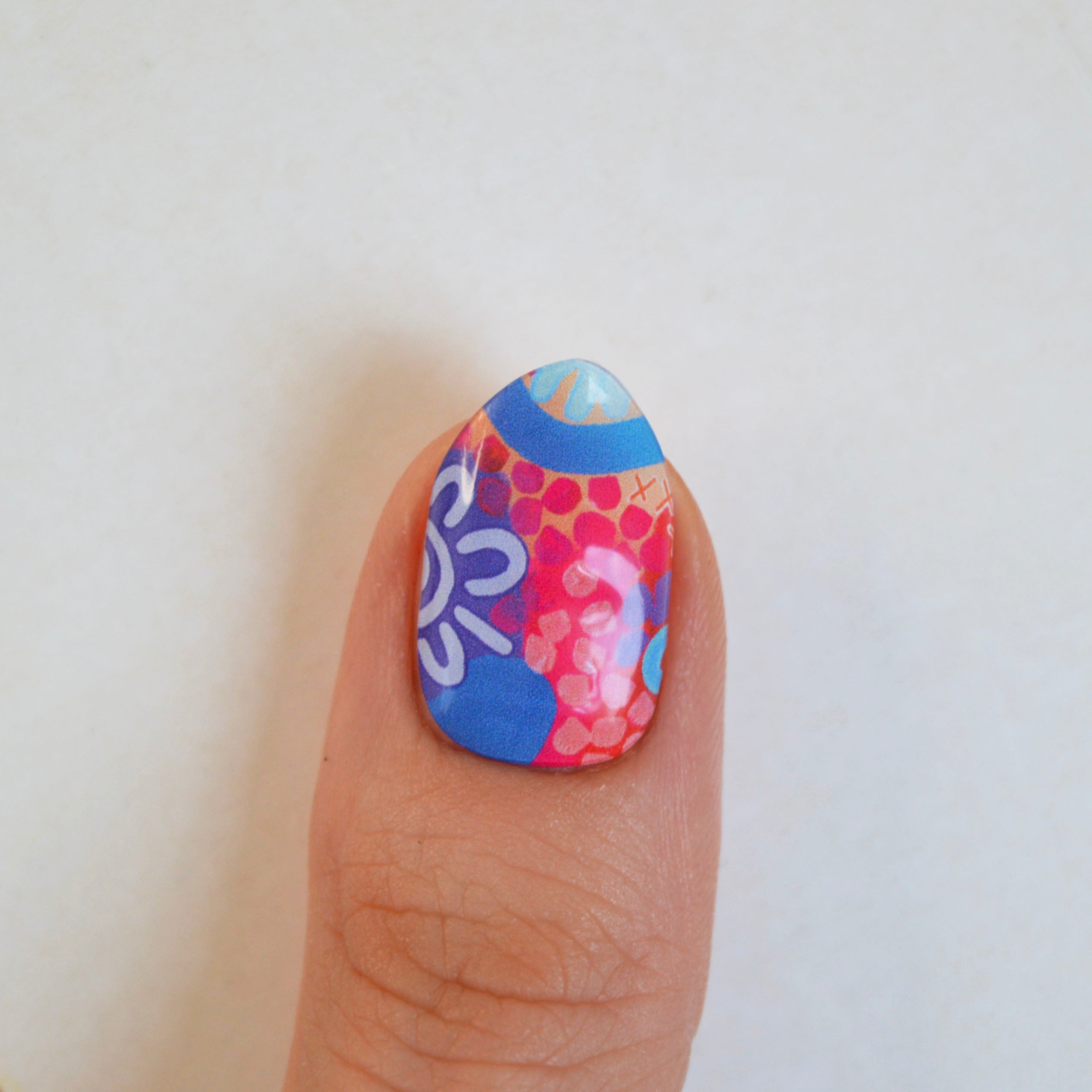 Nawu (Far Country) x Luruk In | Super Jellies DIY Hard Semi Cured Gel Nail Wraps