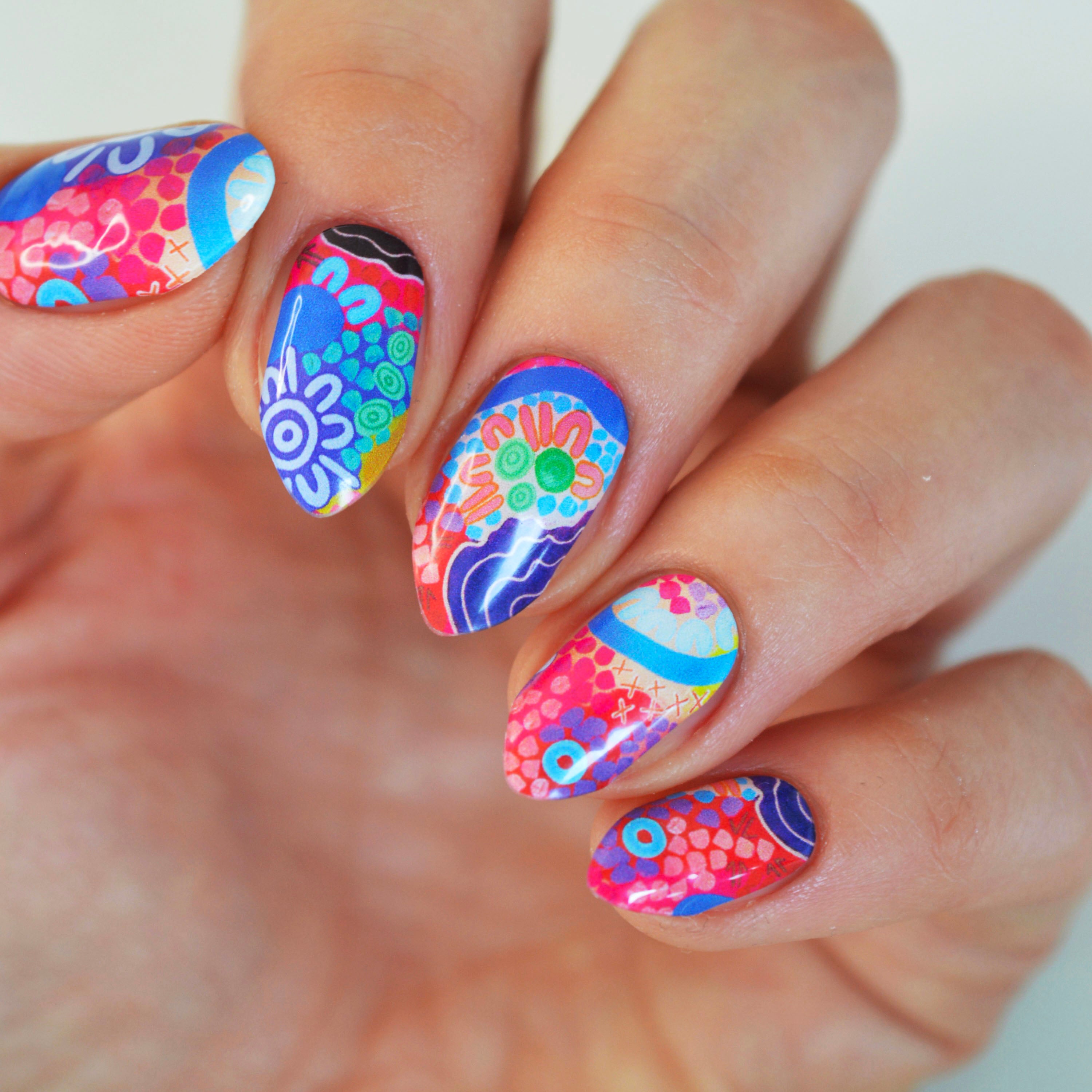 Nawu (Far Country) x Luruk In | Super Jellies DIY Hard Semi Cured Gel Nail Wraps