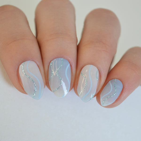 Ocean | Super Jellies DIY Hard Semi Cured Gel Nail Wraps