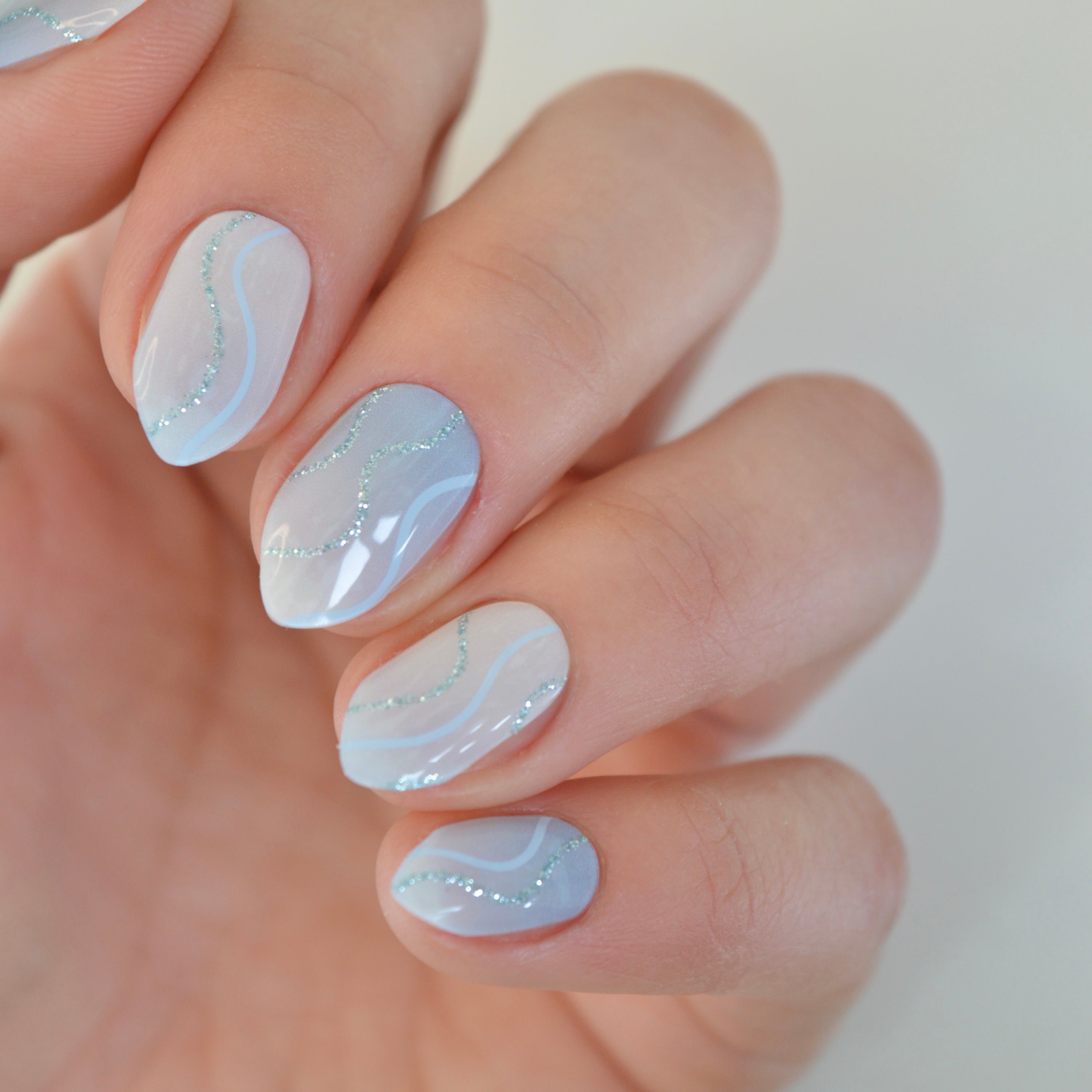 Ocean | Super Jellies DIY Hard Semi Cured Gel Nail Wraps