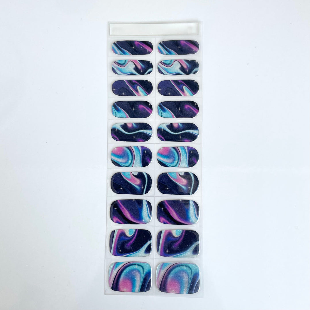 Outta This World | Super Jellies DIY Hard Semi Cured Gel Nail Wraps