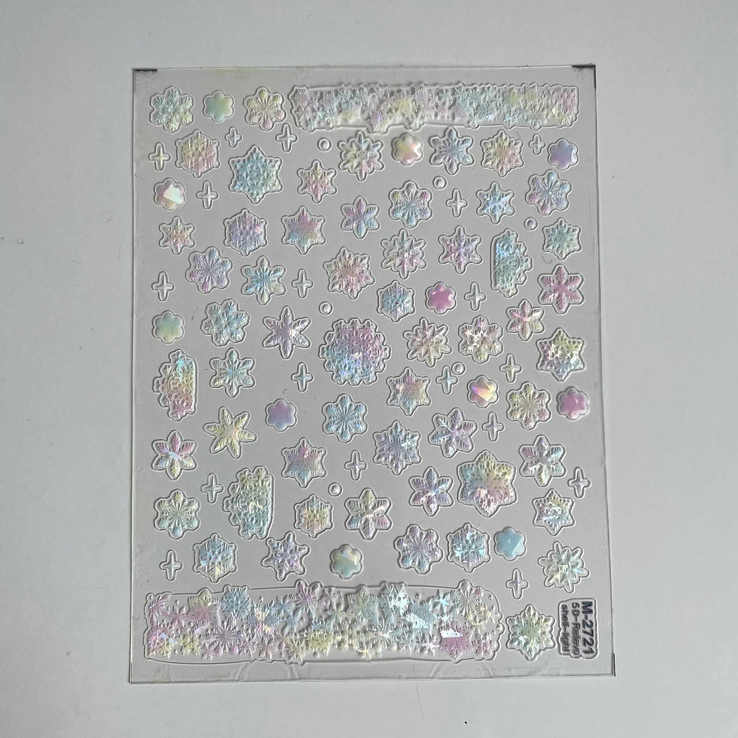 Pastel Flakes PLAY Nail Art Sticker