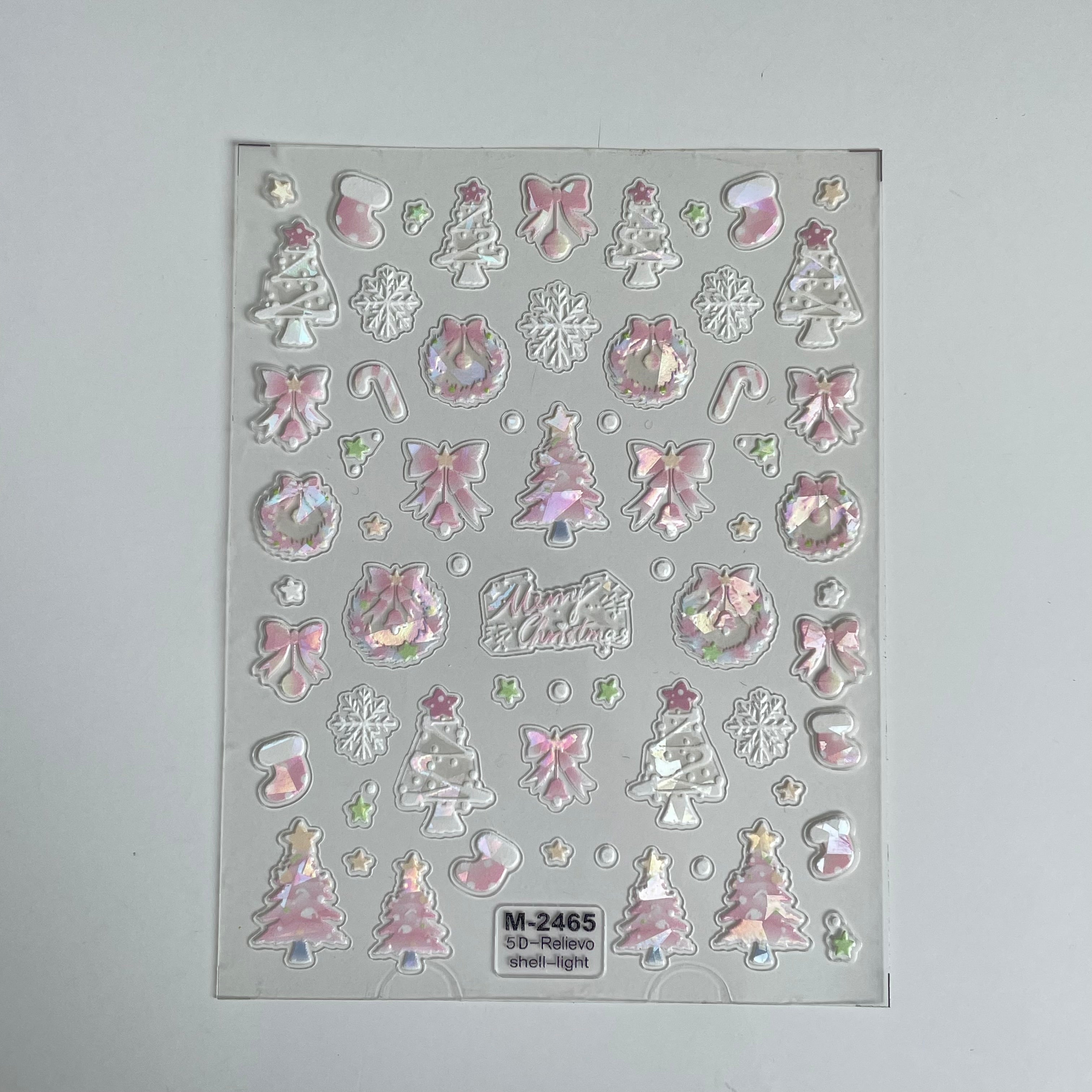 Pastel Jingles PLAY Nail Art Sticker