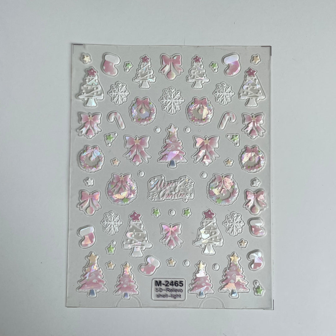 Pastel Jingles PLAY Nail Art Sticker