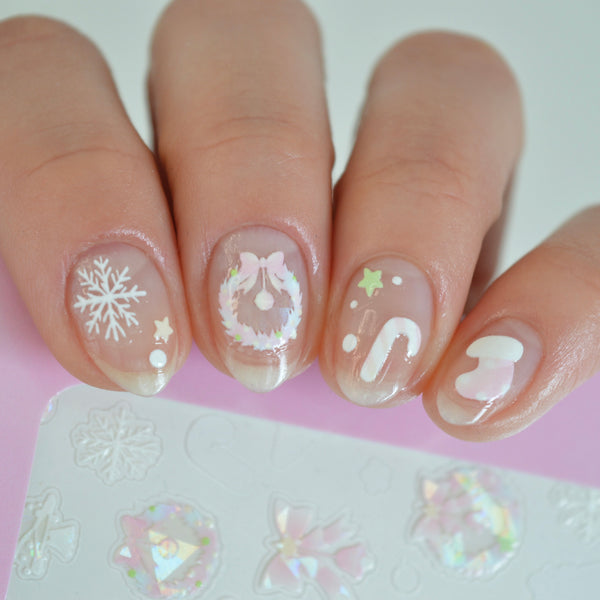 Pastel Jingles PLAY Nail Art Sticker