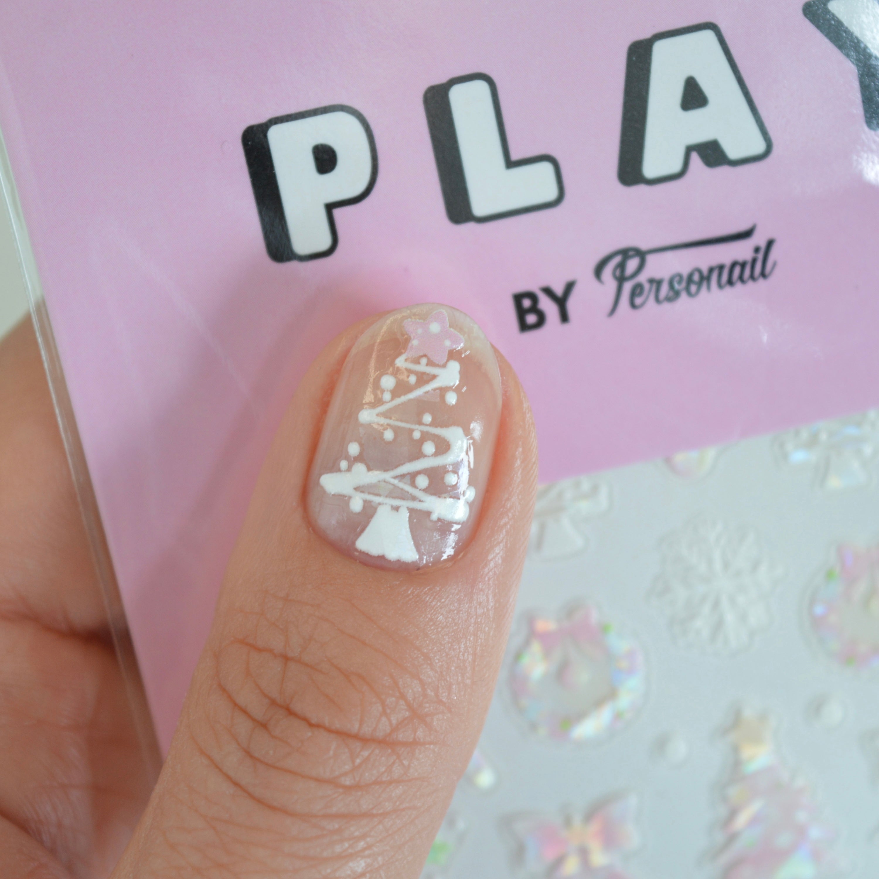 Pastel Jingles PLAY Nail Art Sticker