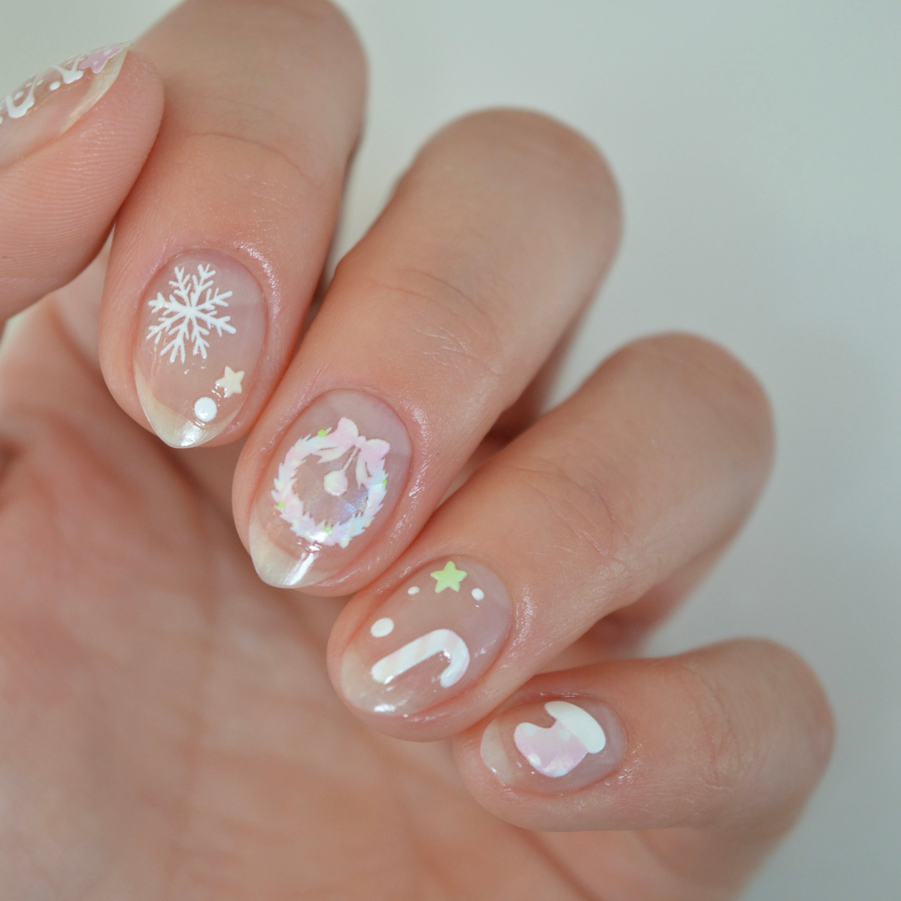 Pastel Jingles PLAY Nail Art Sticker