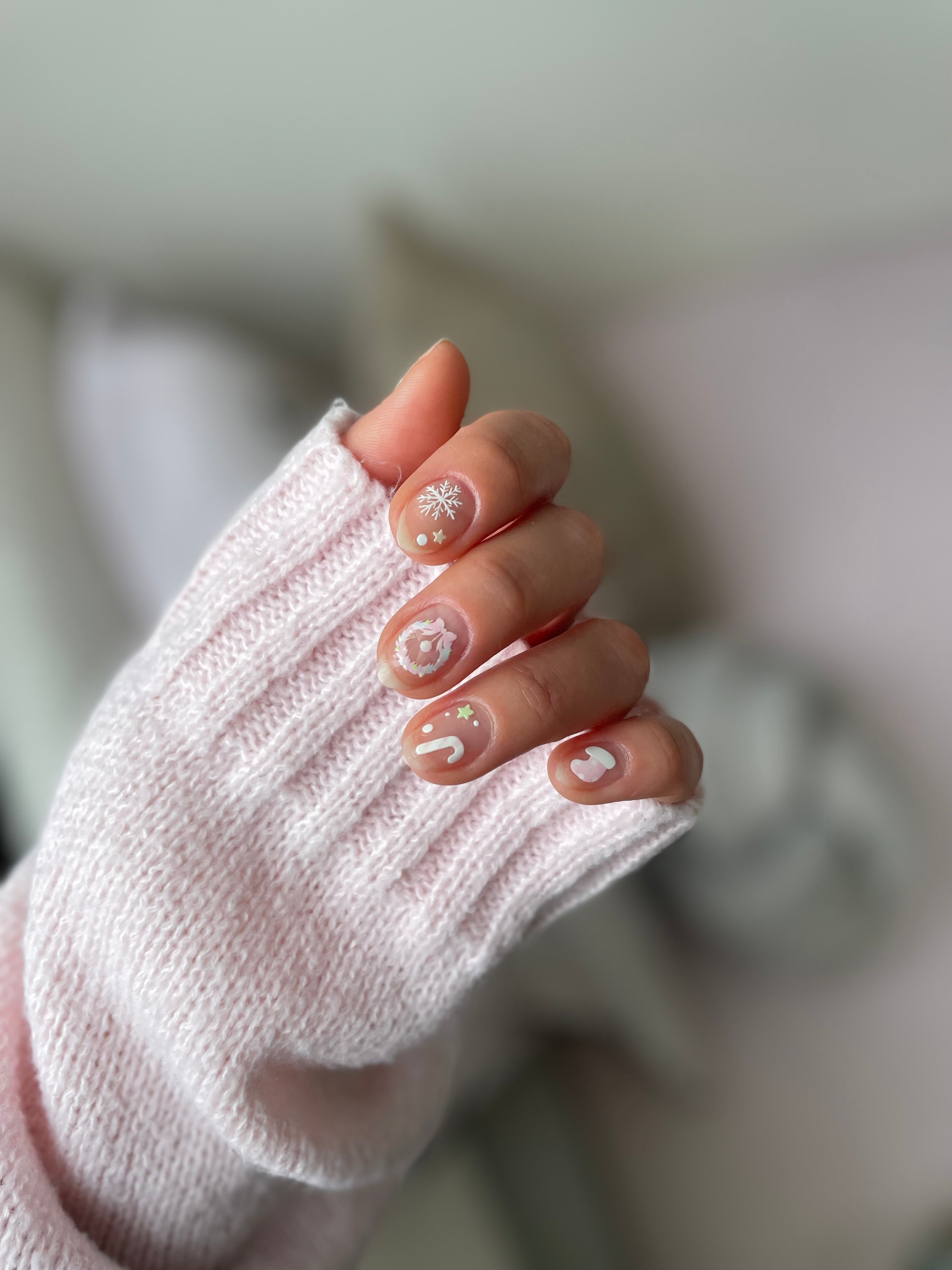 Pastel Jingles PLAY Nail Art Sticker