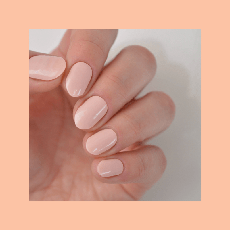 Peachy Fuzz| Super Jellies DIY Hard Semi Cured Gel Nail Wraps