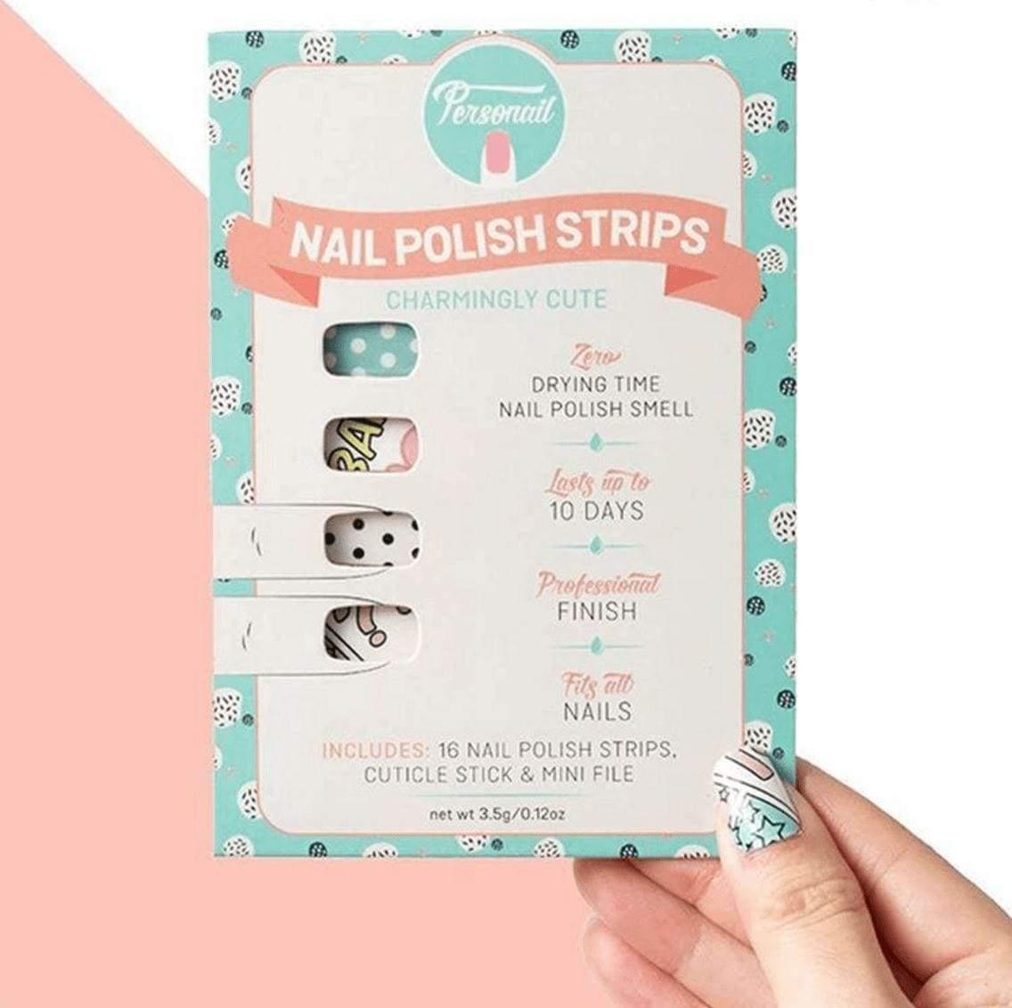 Personail Nail Wraps Comic