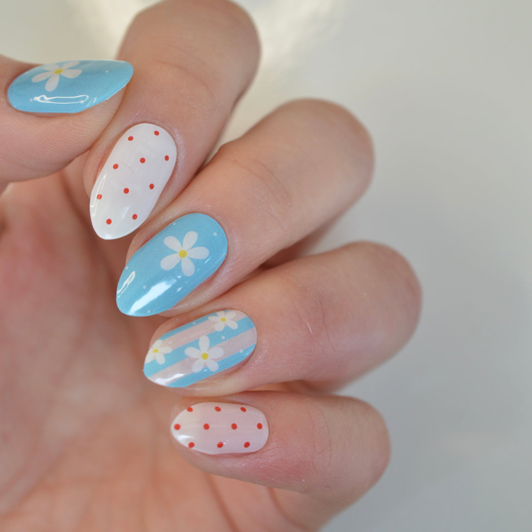 Picnic | Super Jellies DIY Hard Semi Cured Gel Nail Wraps