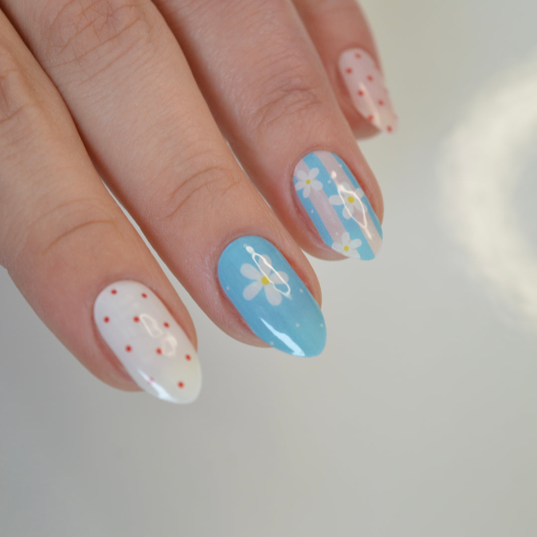 Picnic | Super Jellies DIY Hard Semi Cured Gel Nail Wraps