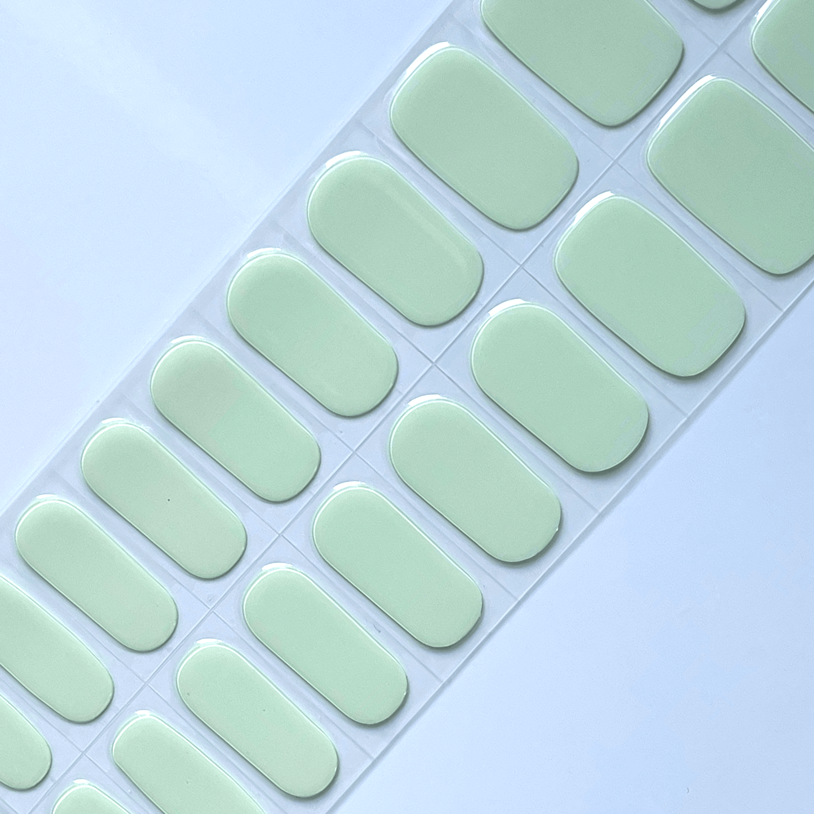 Pistachio | Super Jellies DIY Hard Semi Cured Gel Nail Wraps