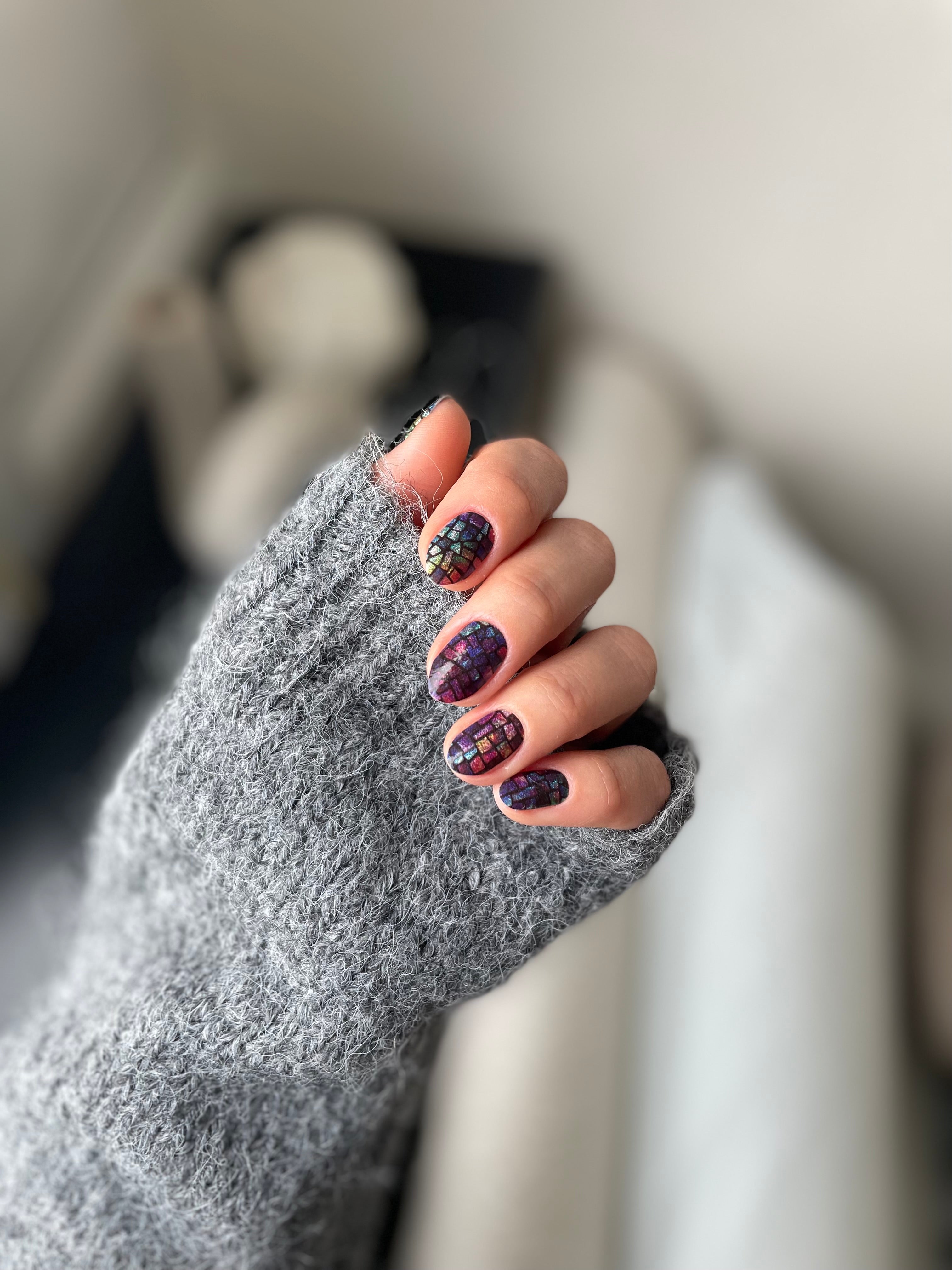 Pixels | Nail Polish Wraps