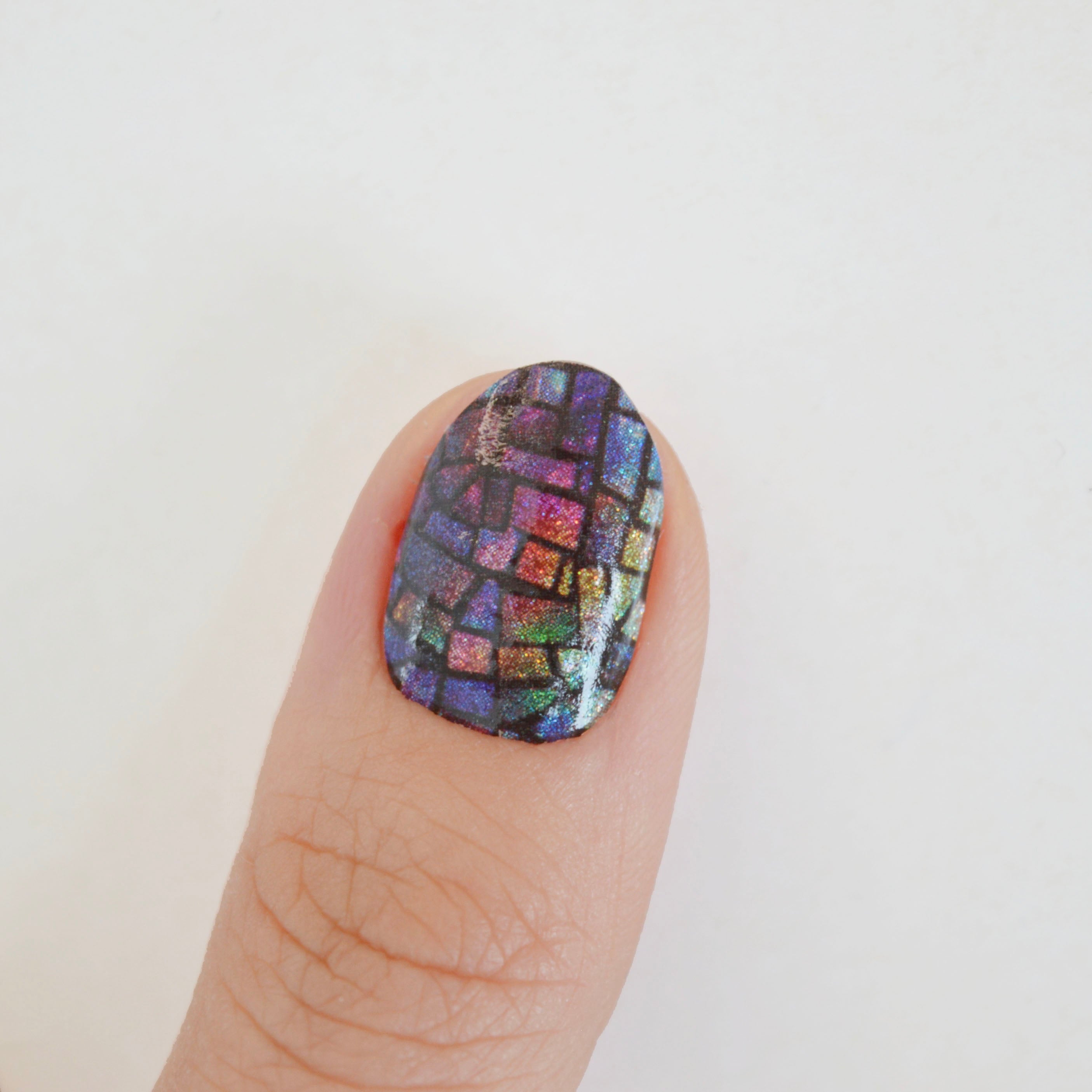 Pixels | Nail Polish Wraps