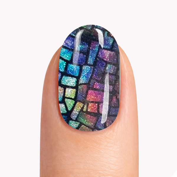 Pixels | Nail Polish Wraps