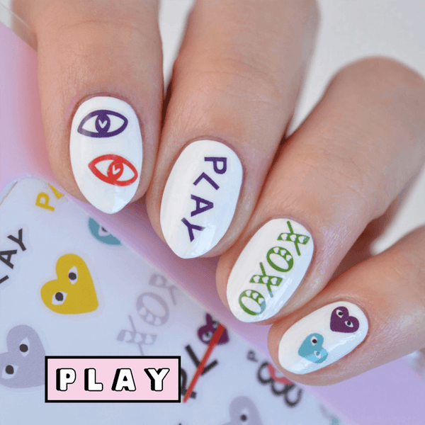 PLAY Nail Art Sticker