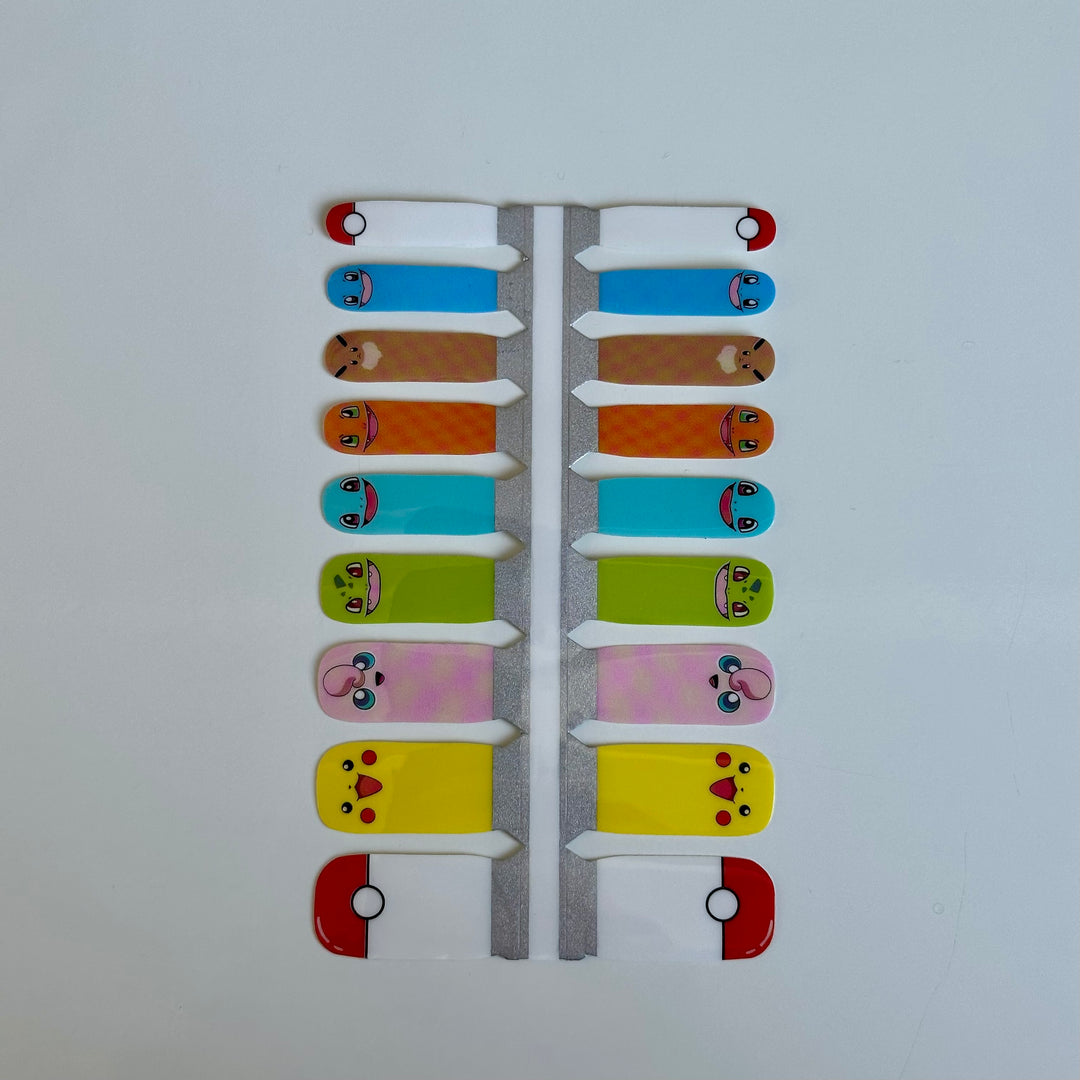 KIDS Pokemon | Nail Polish Wraps
