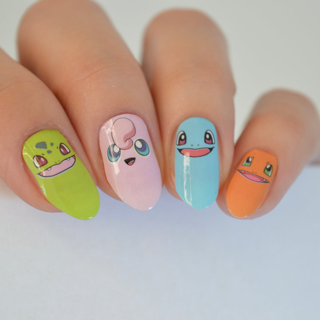 KIDS Pokemon | Nail Polish Wraps
