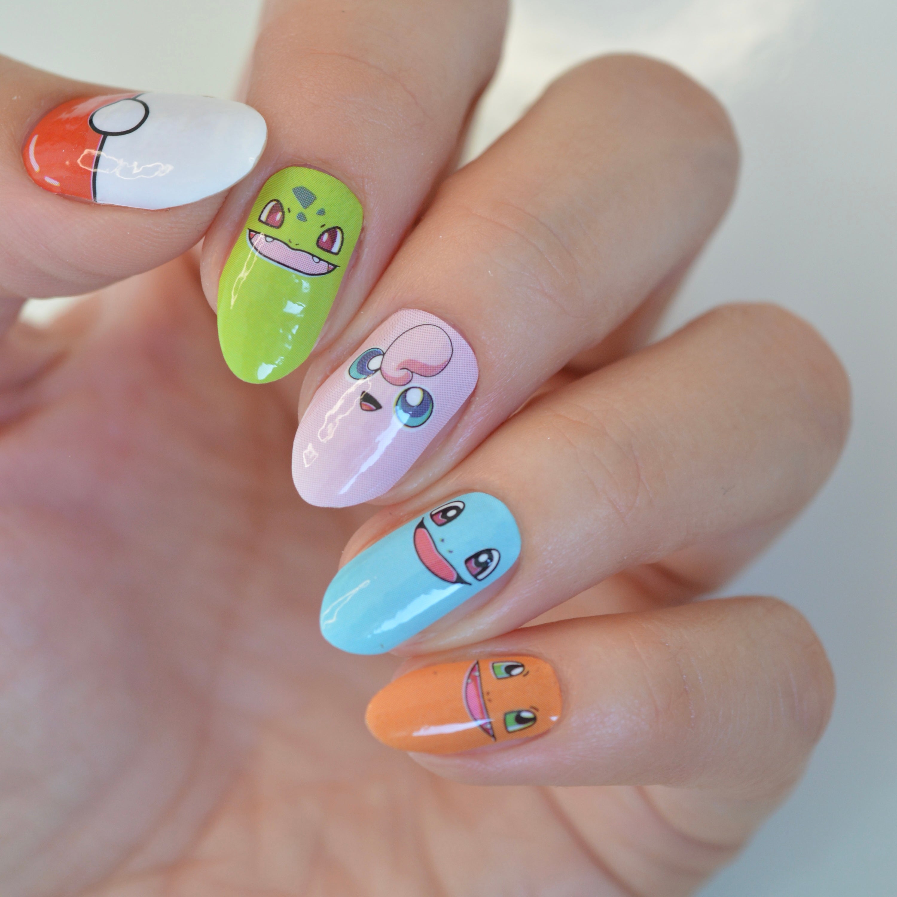 KIDS Pokemon | Nail Polish Wraps